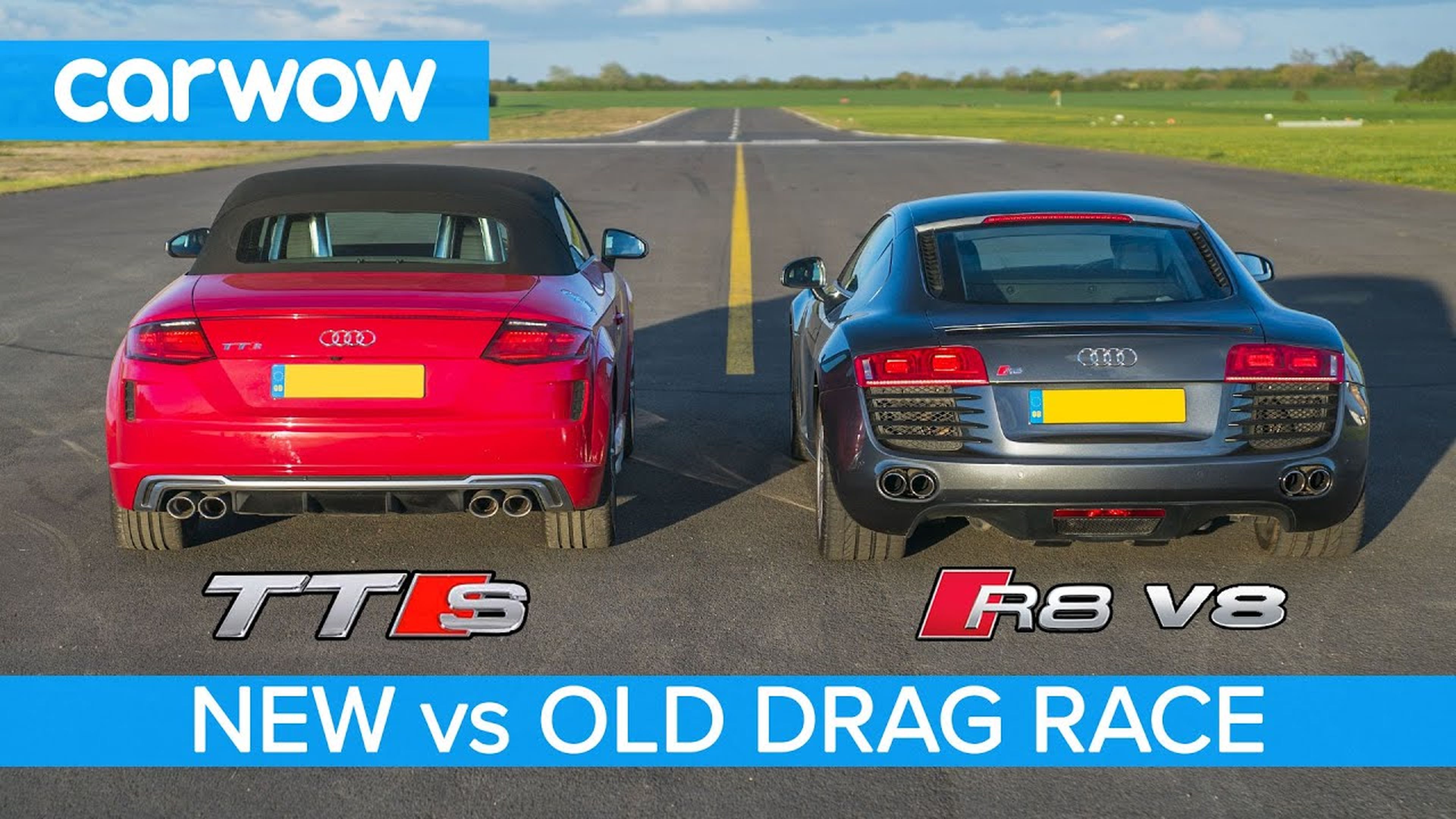 Audi R8 contra TTS
