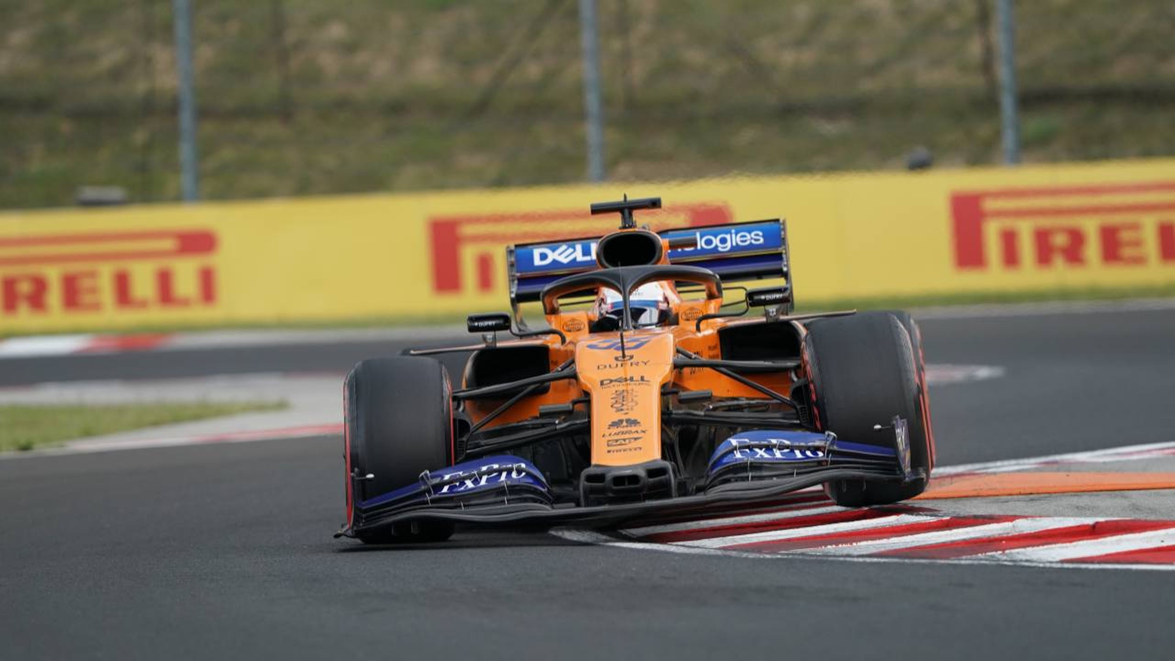 Carlos Sainz en el GP de Hungria de F1 2019