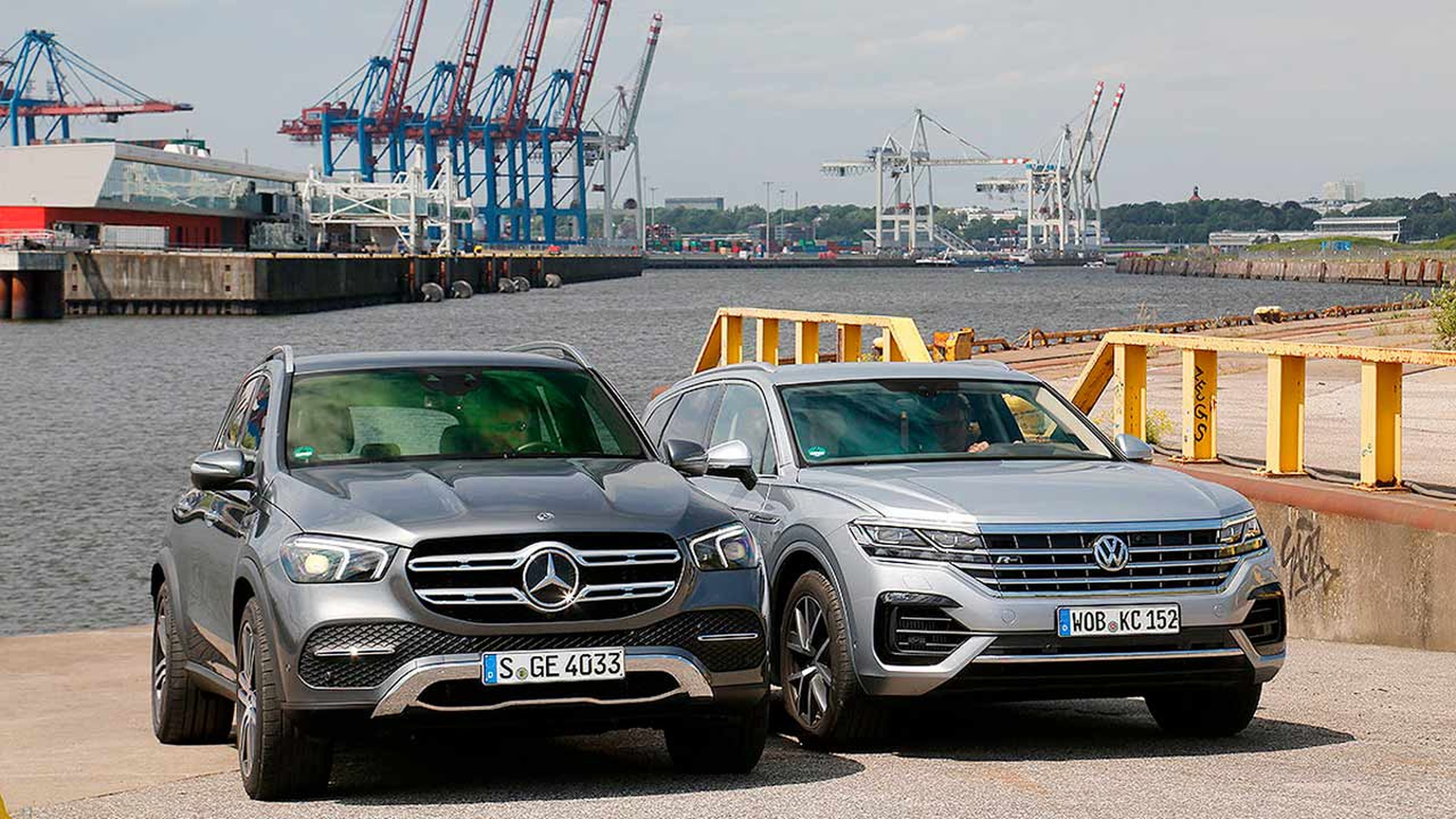 Comparativa: Mercedes GLE vs Volkswagen Touareg