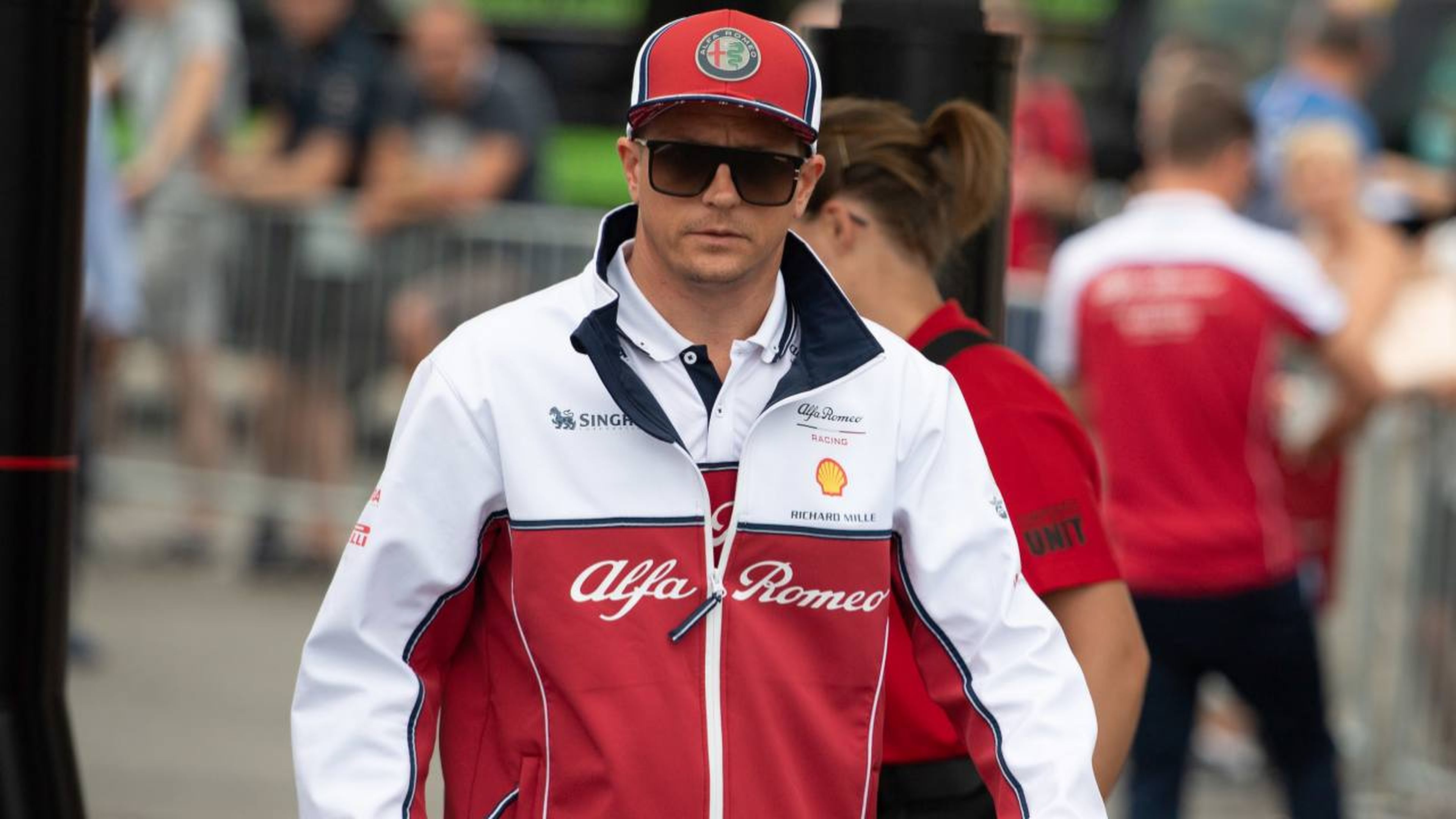 Kimi Räikkönen en Spa