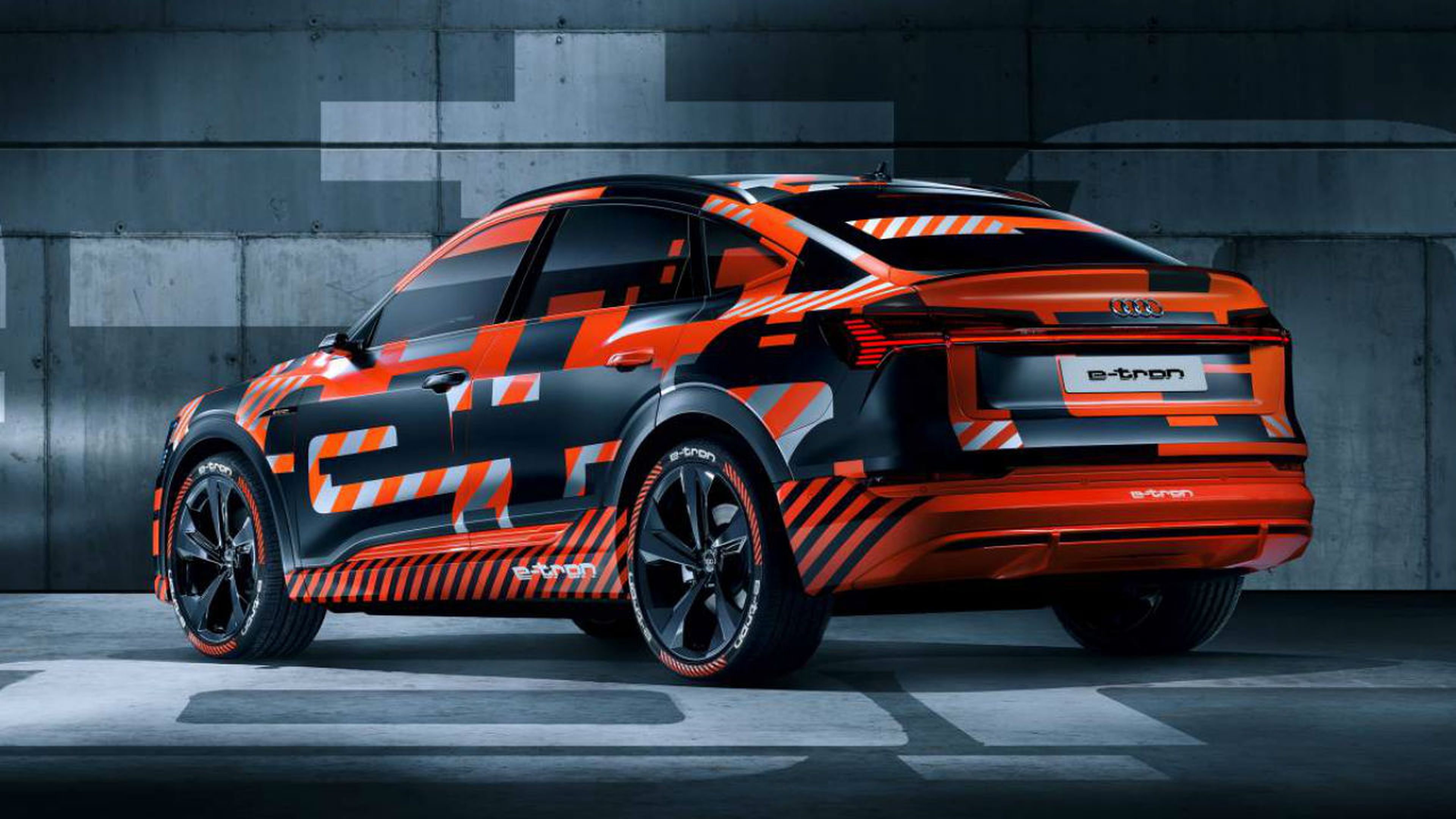 La zaga del Audi e-tron Sportback 2020 será su principal seña de identidad.