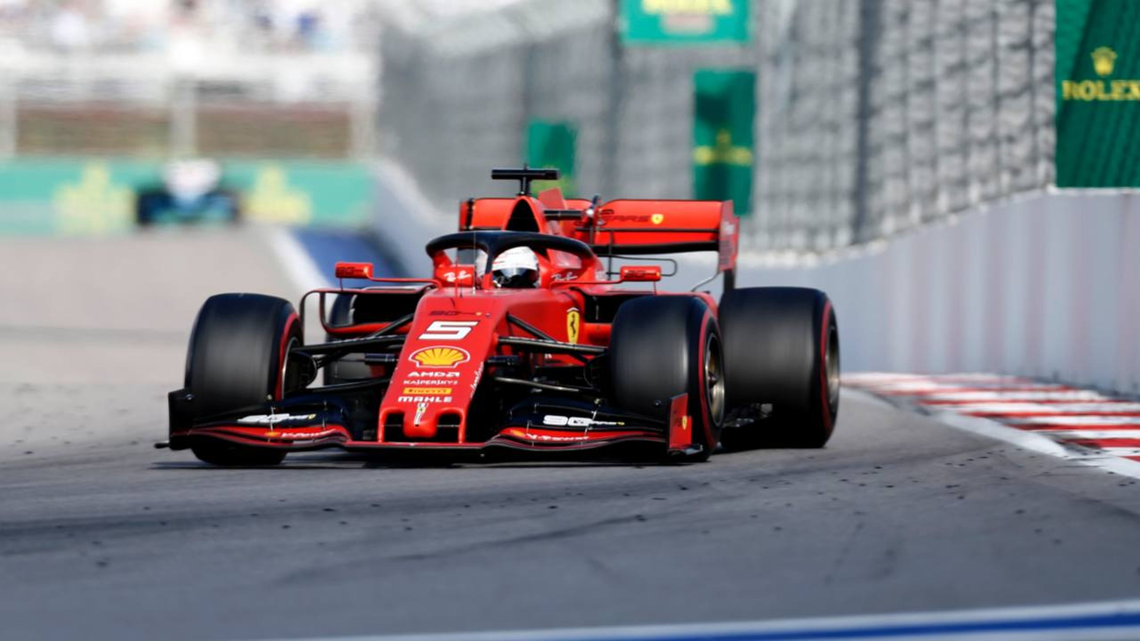Carrera Sebastian Vettel Rusia