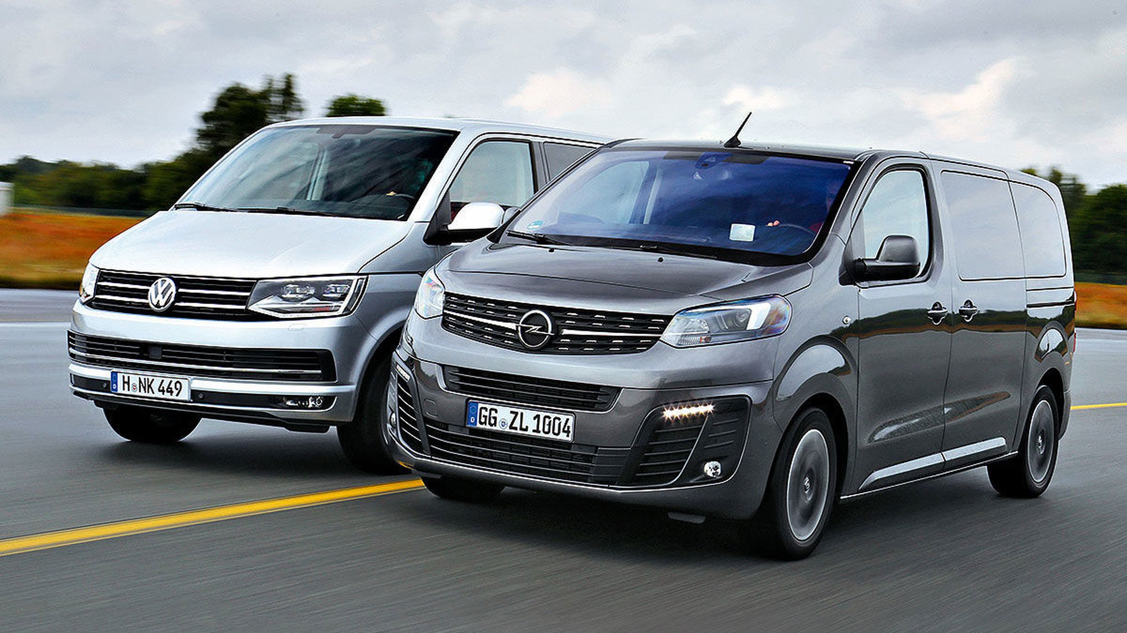 Comparativa: Opel Zafira Life vs Volkswagen T6 Multivan.