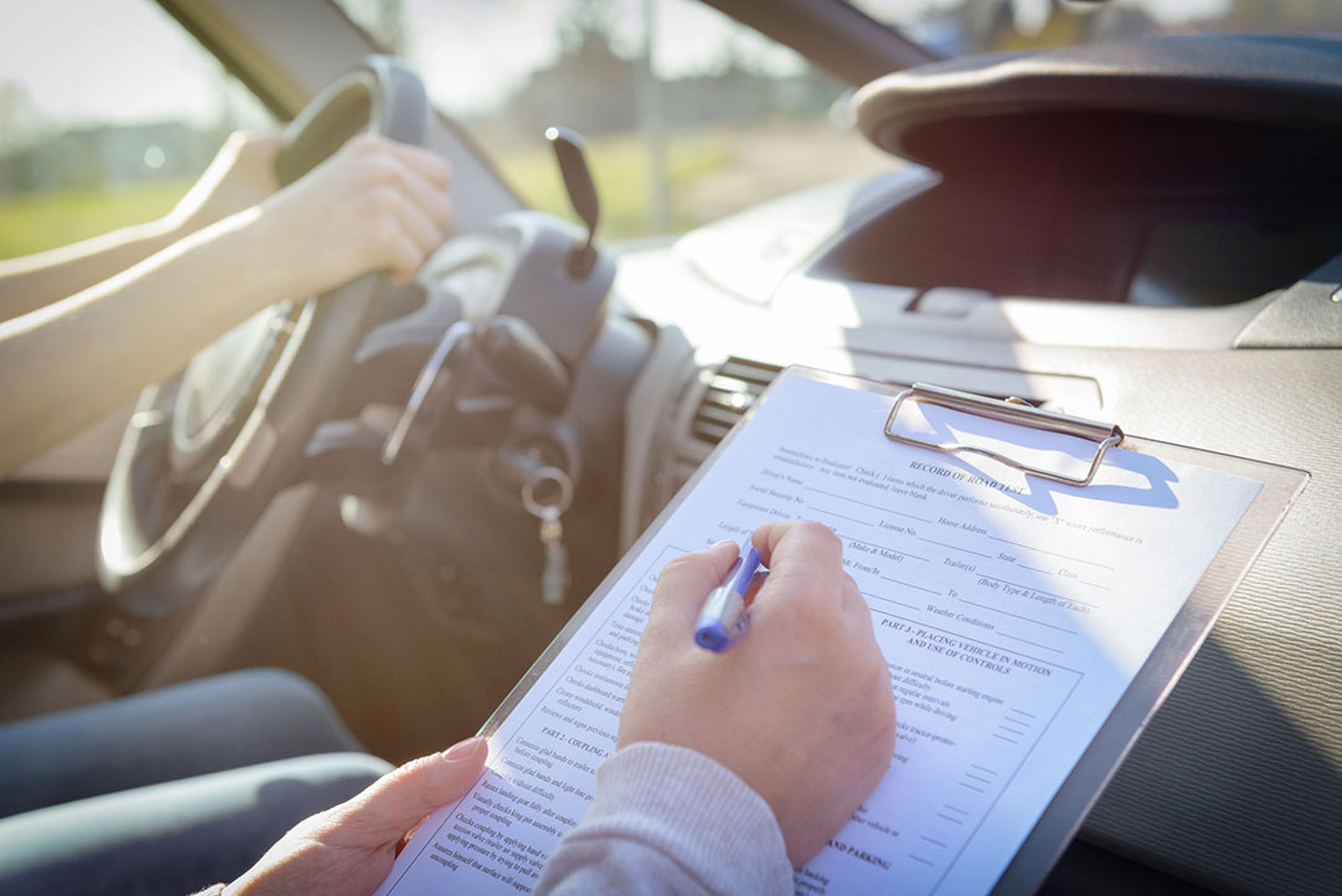 Examen carnet de conducir