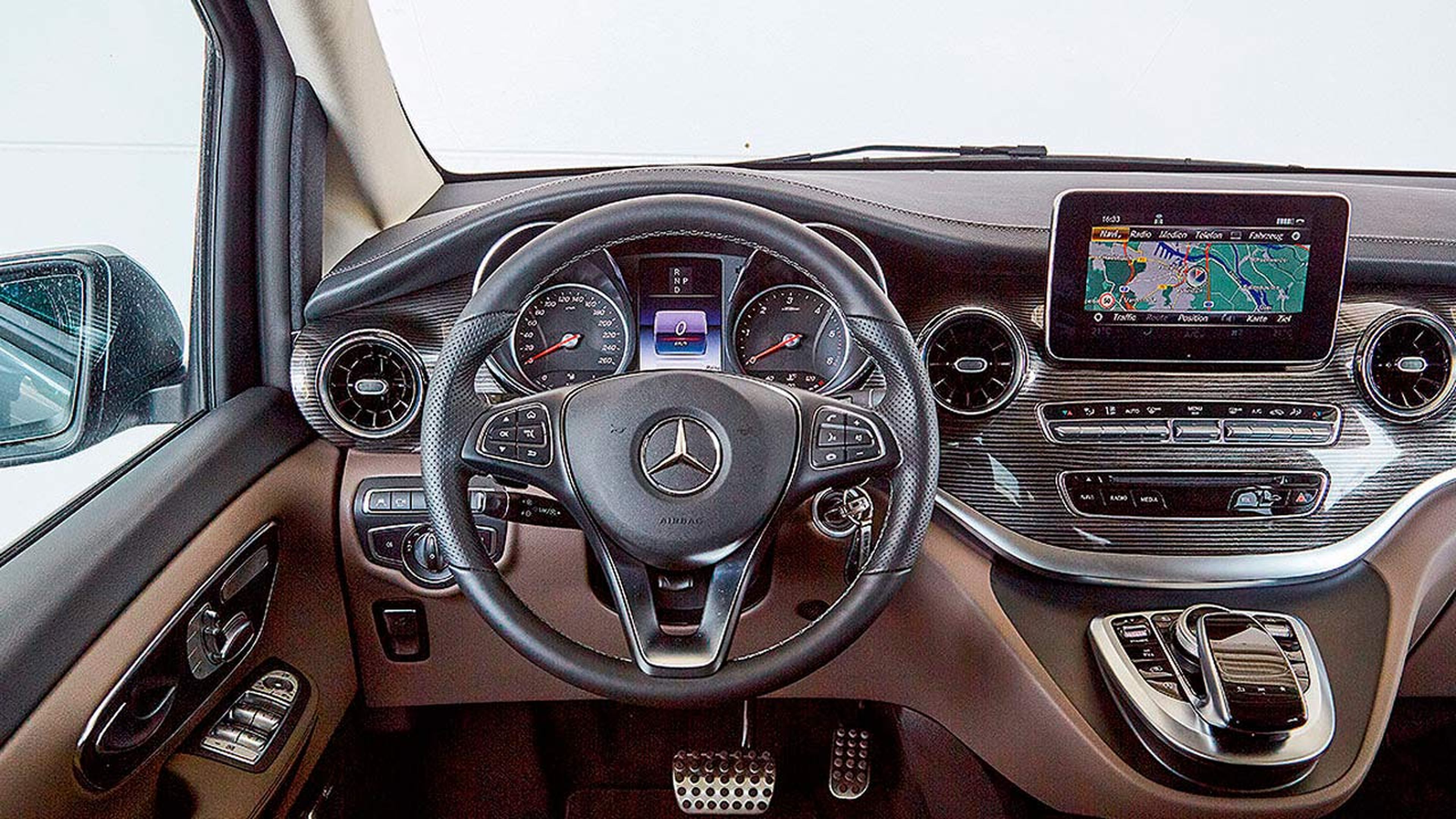 Prueba del Mercedes Clase V 300d 2019