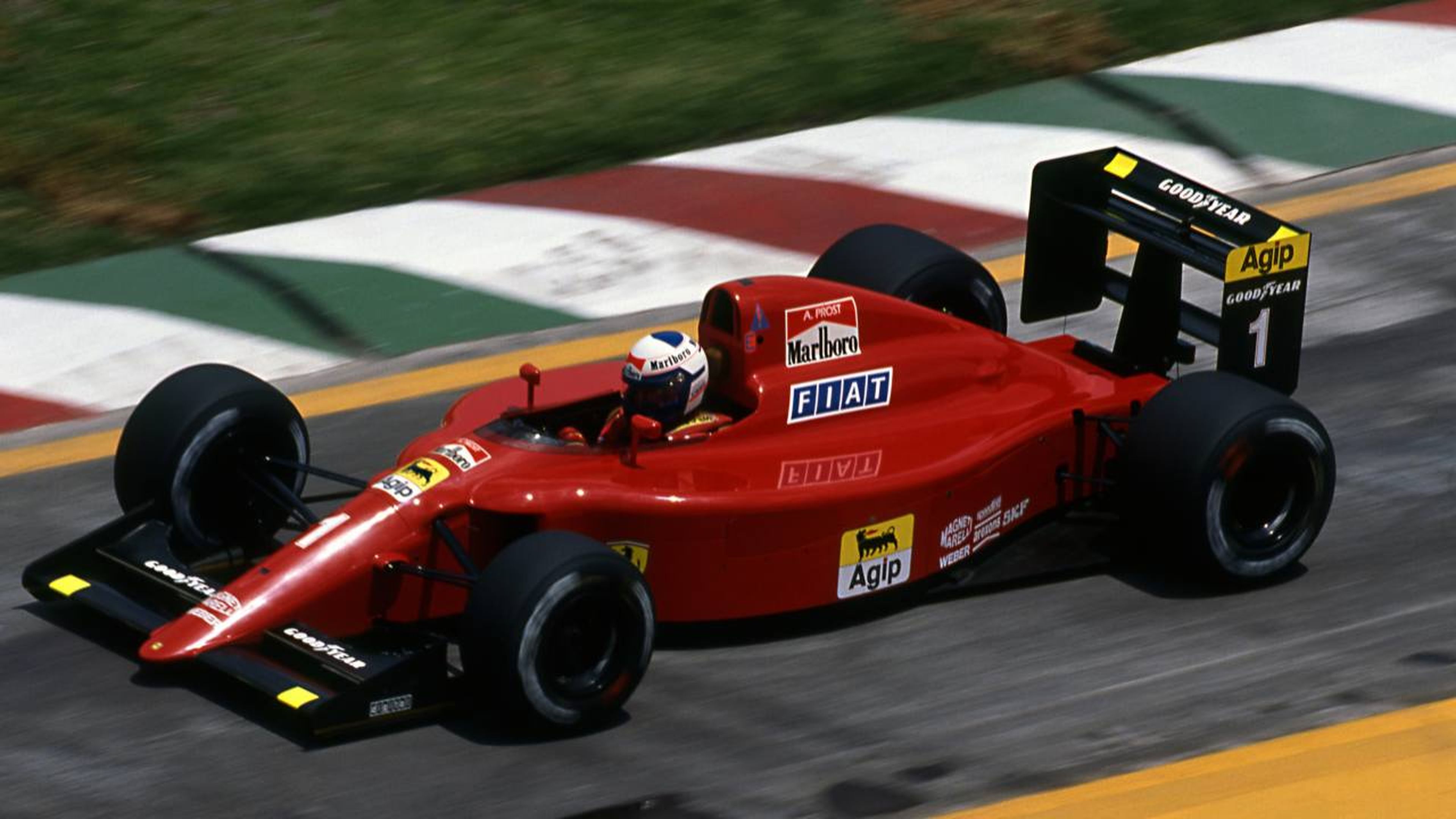 Alain Prost en el GP de México 2019