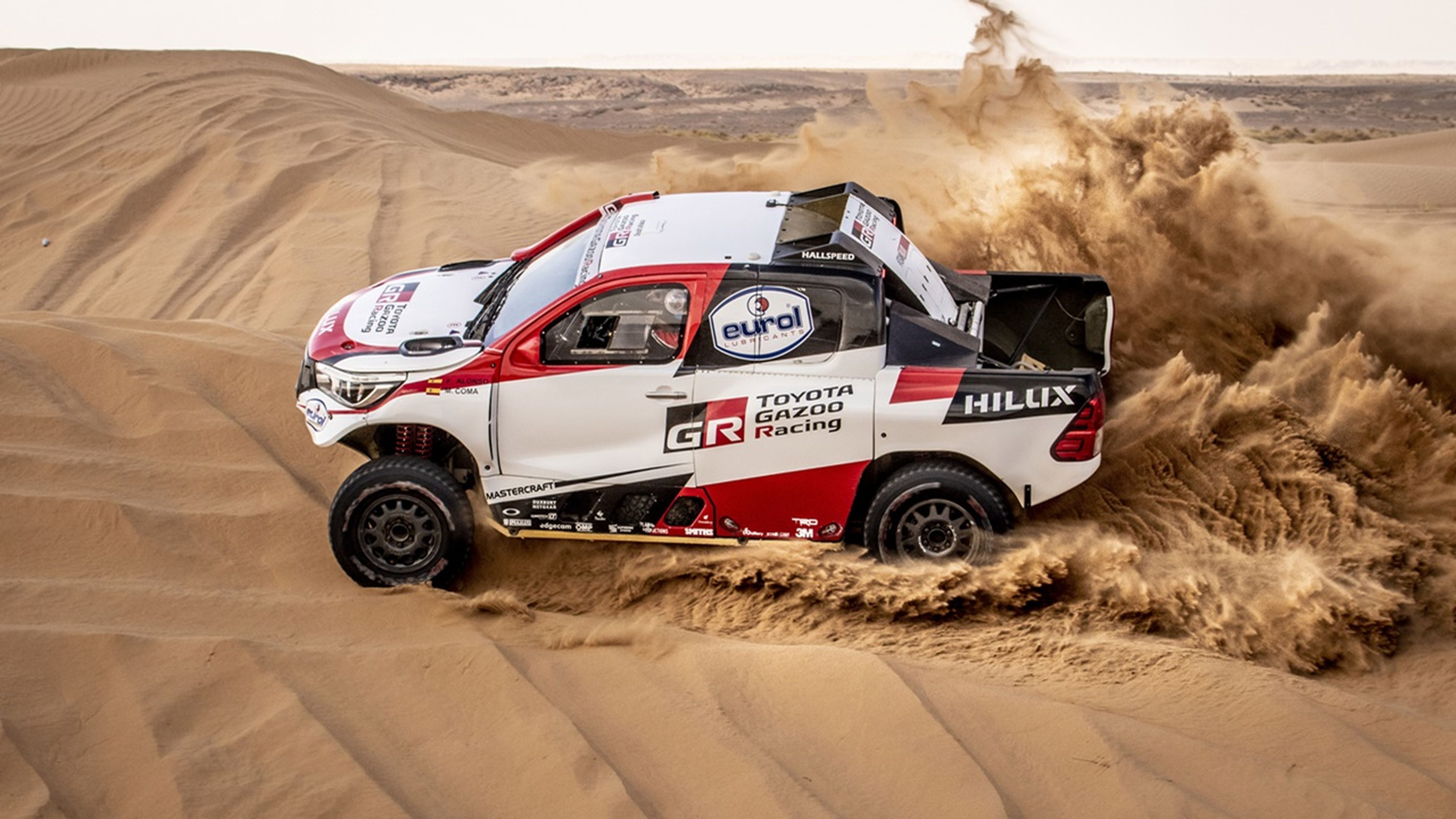 Alonso en el Rally de Marruecos