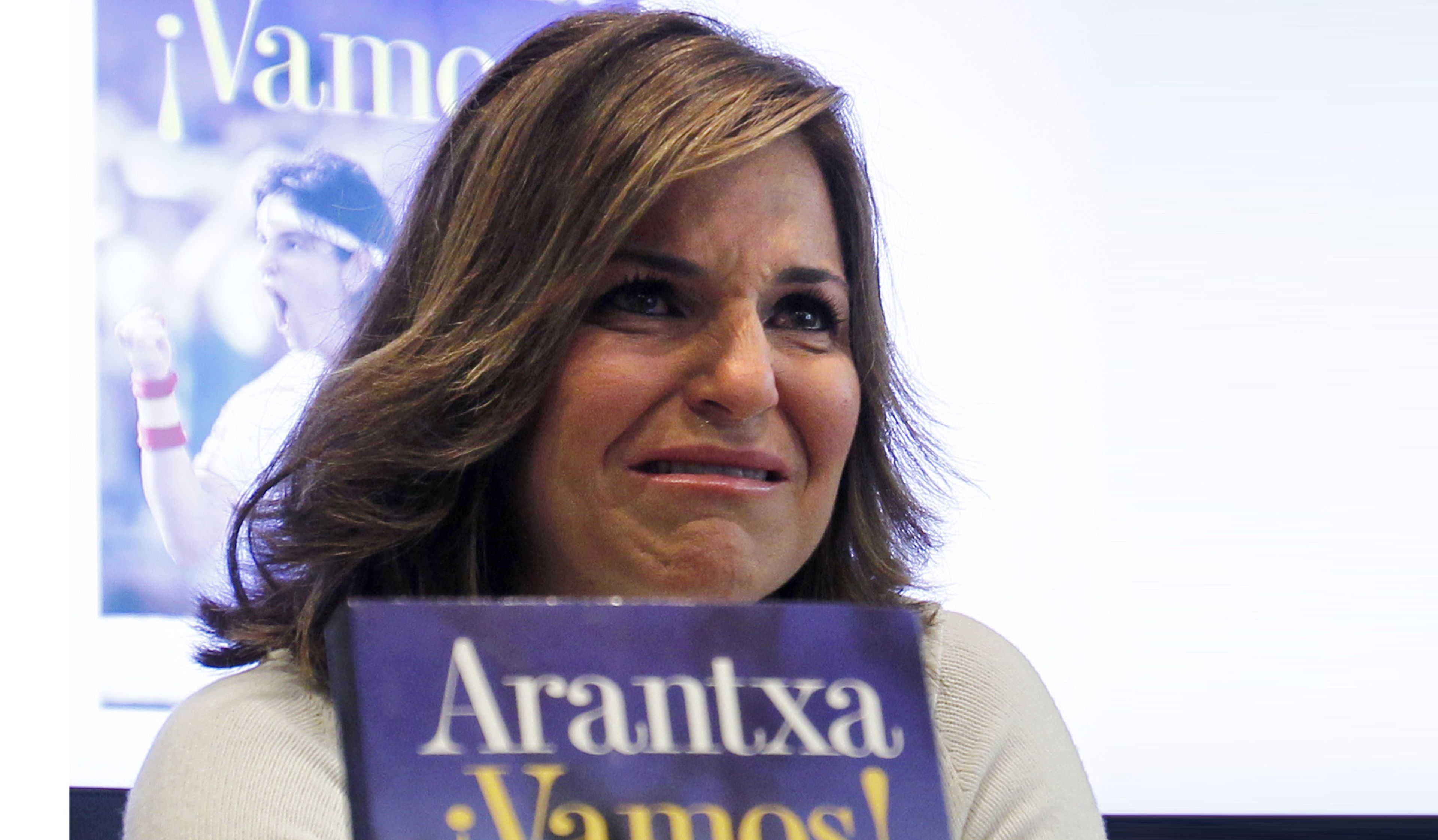 Arantxa Sanchez Vicario, durante la presentación de su nuevo libro.