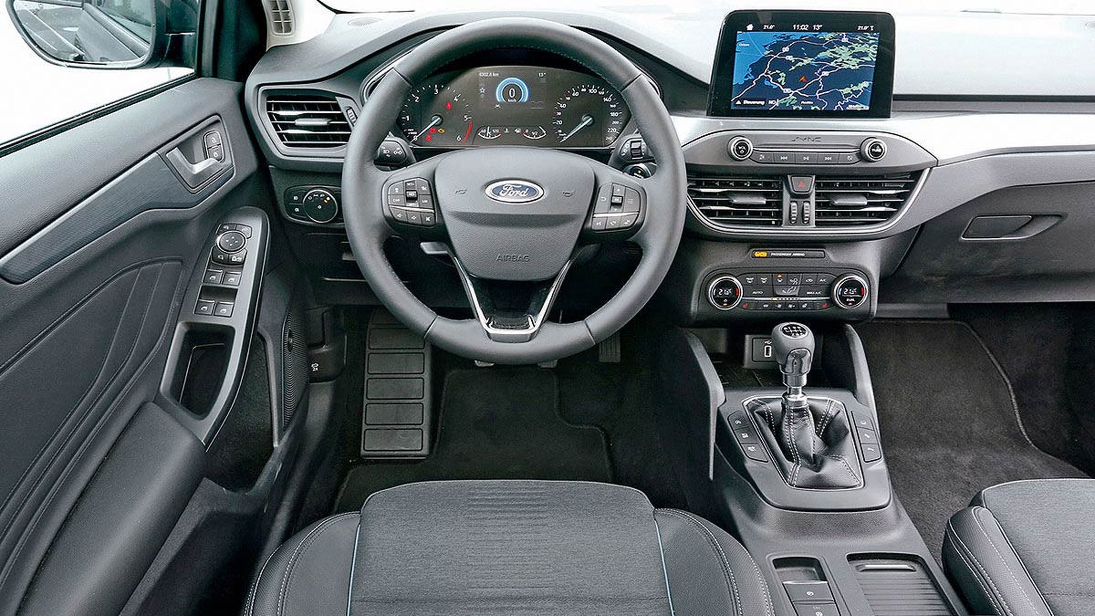 Cickpit del Ford Focus