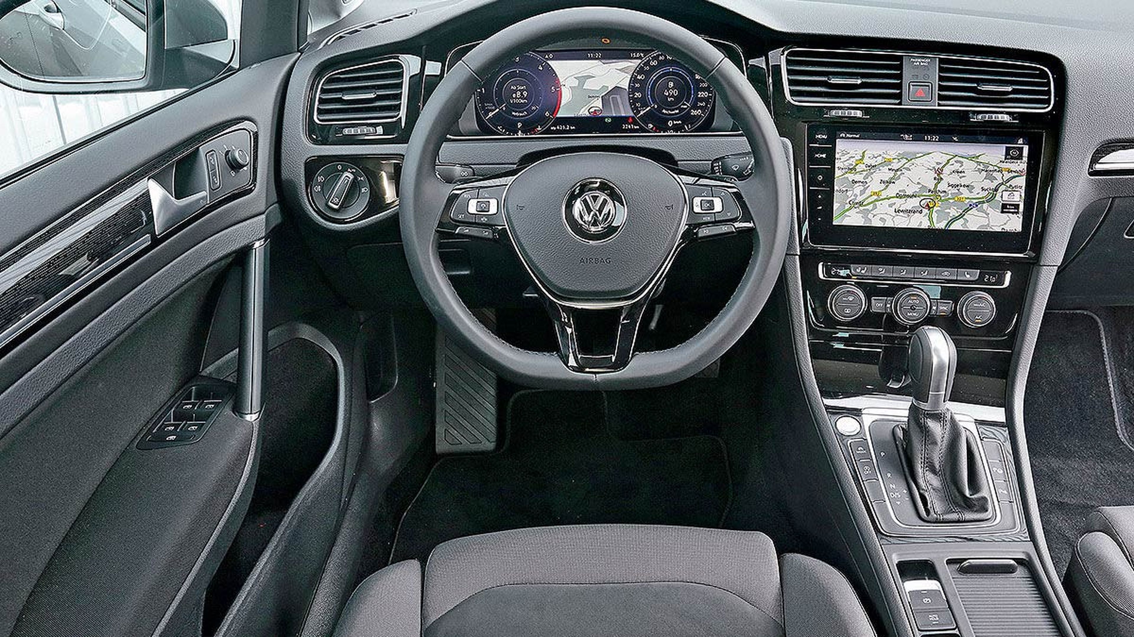Cockpit del Volkswagen Golf