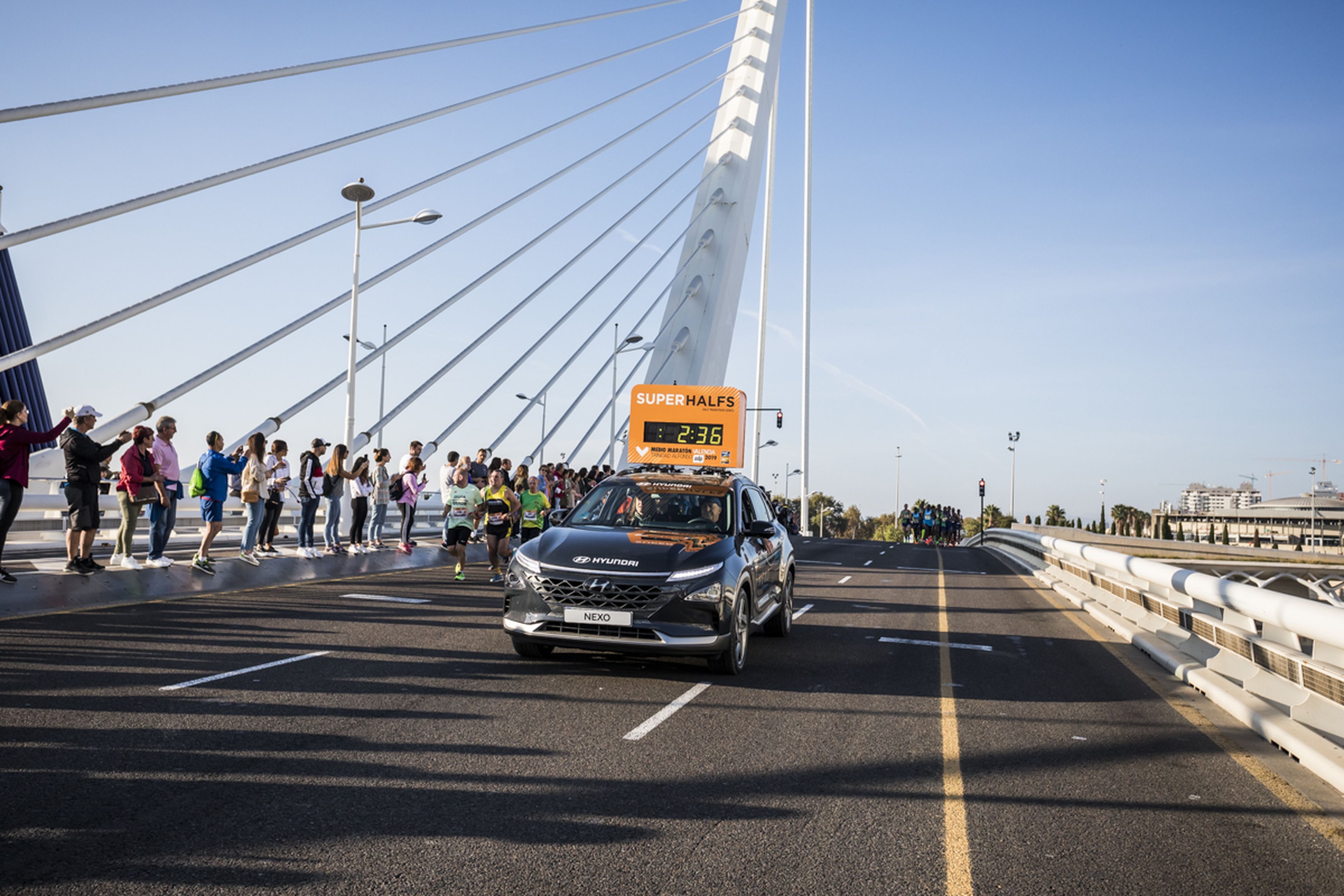 Hyundai Nexo en Marathon Valencia
