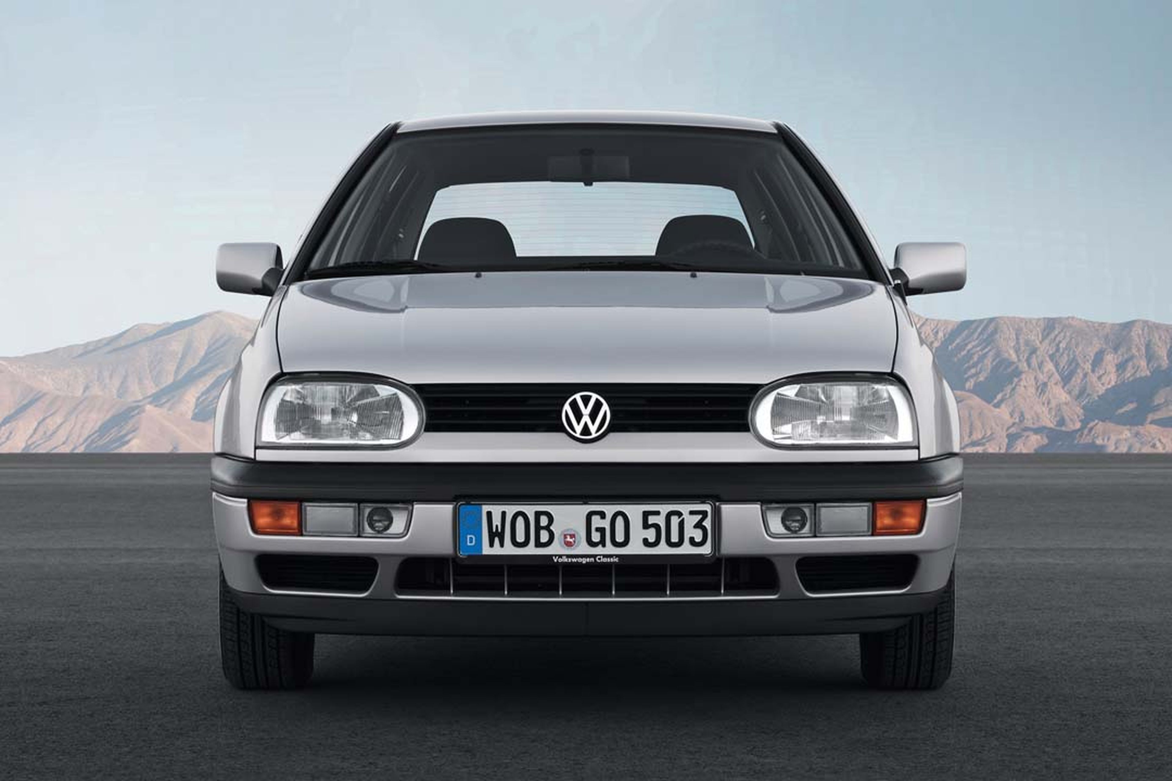 8 generaciones del VW Golf