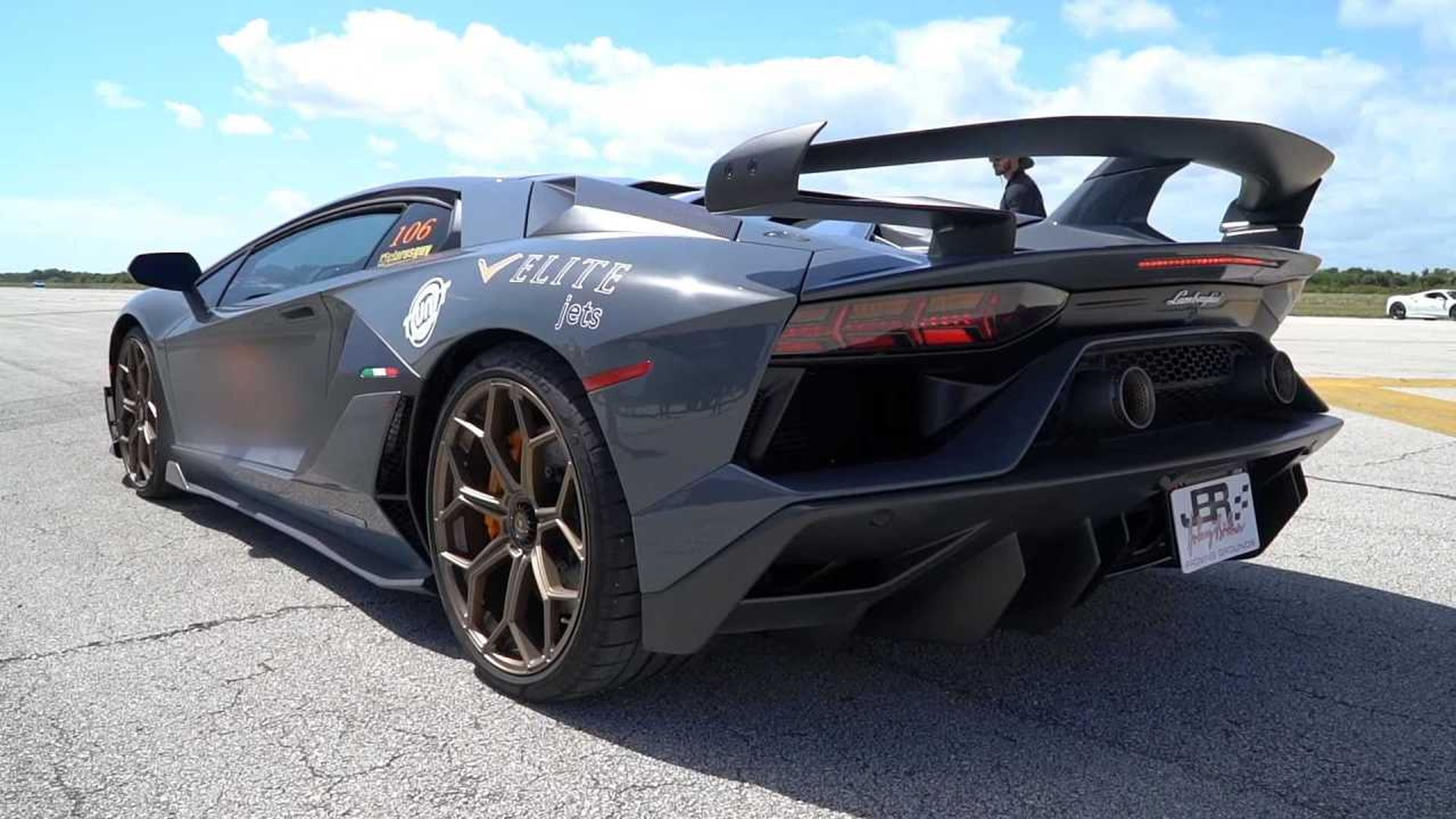 aceleración Lamborghini Aventador SVJ