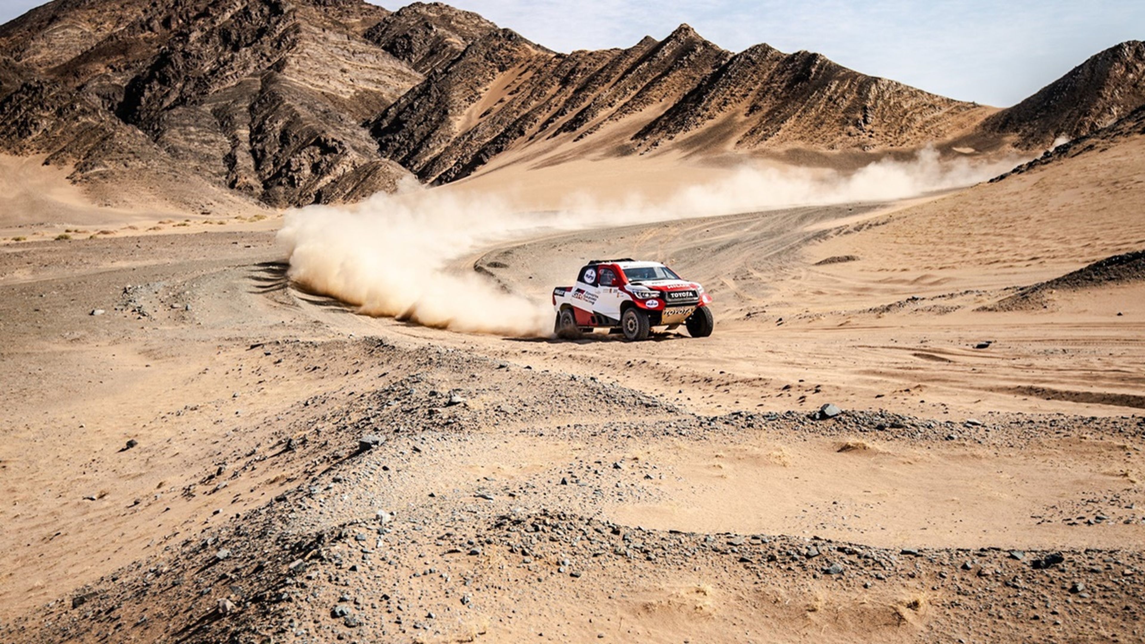 Alonso en el Arabia Saudí con Toyota