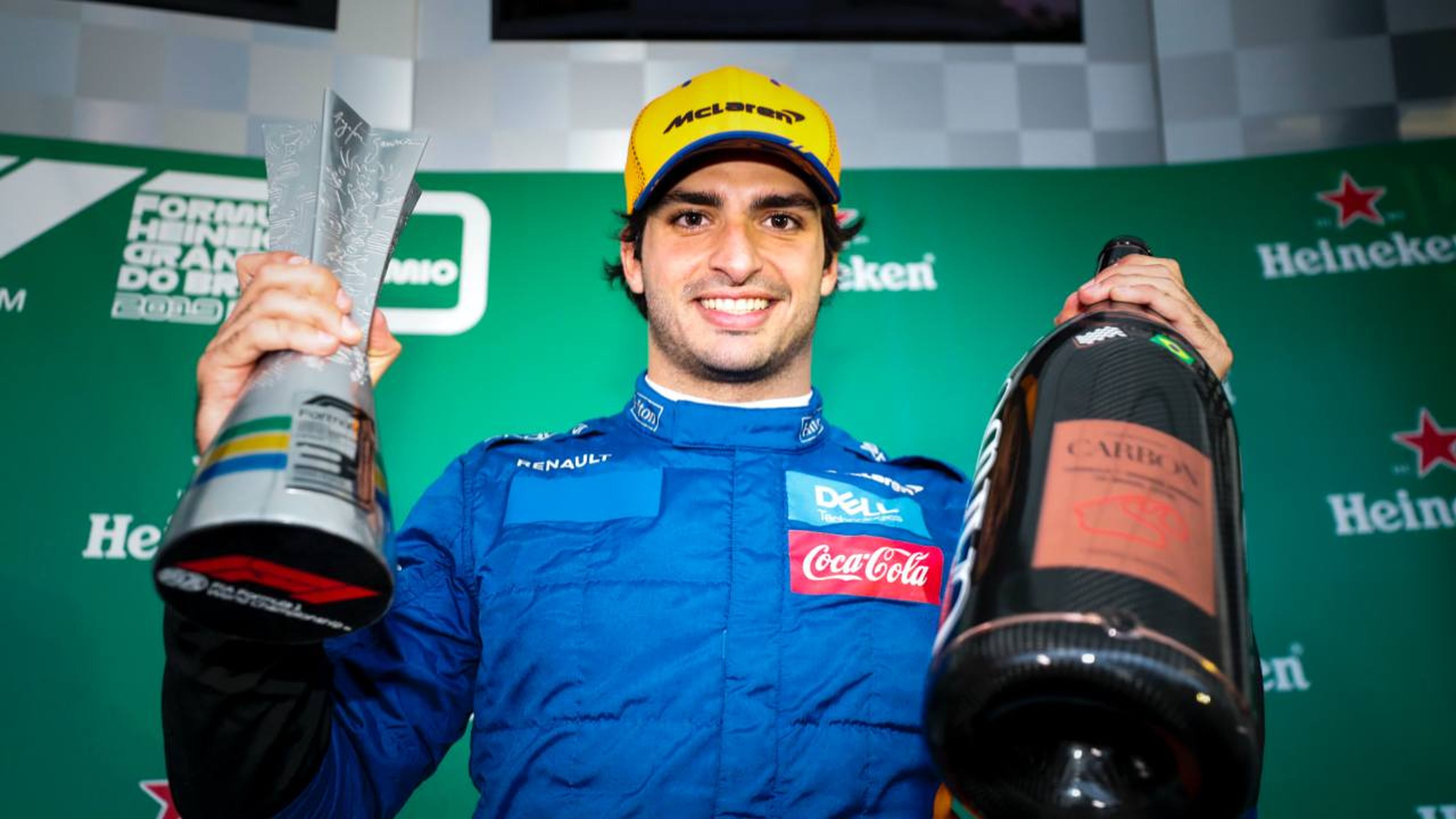 Carlos Sainz podio F1