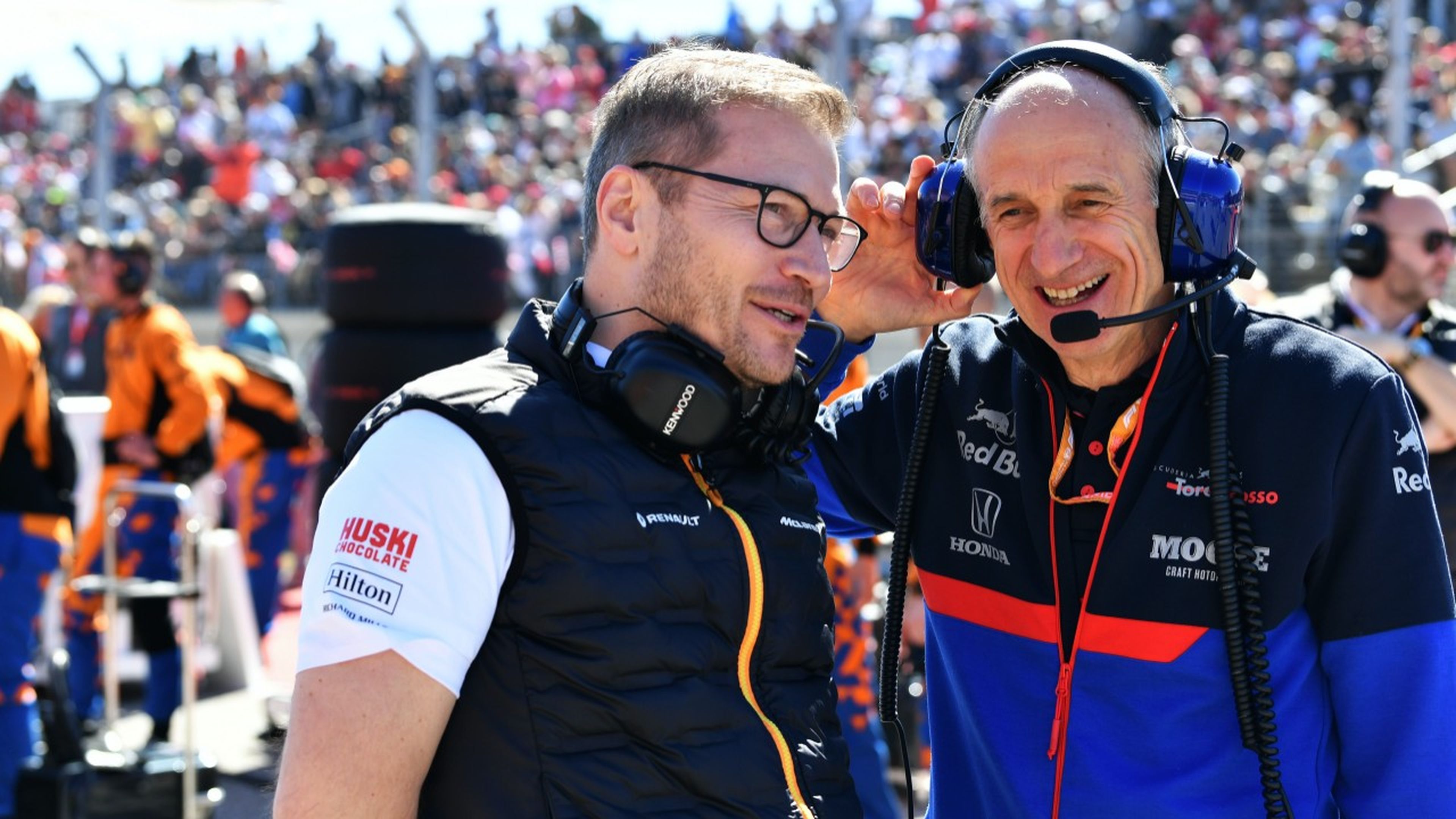 Andreas Seidl y Franz Tost
