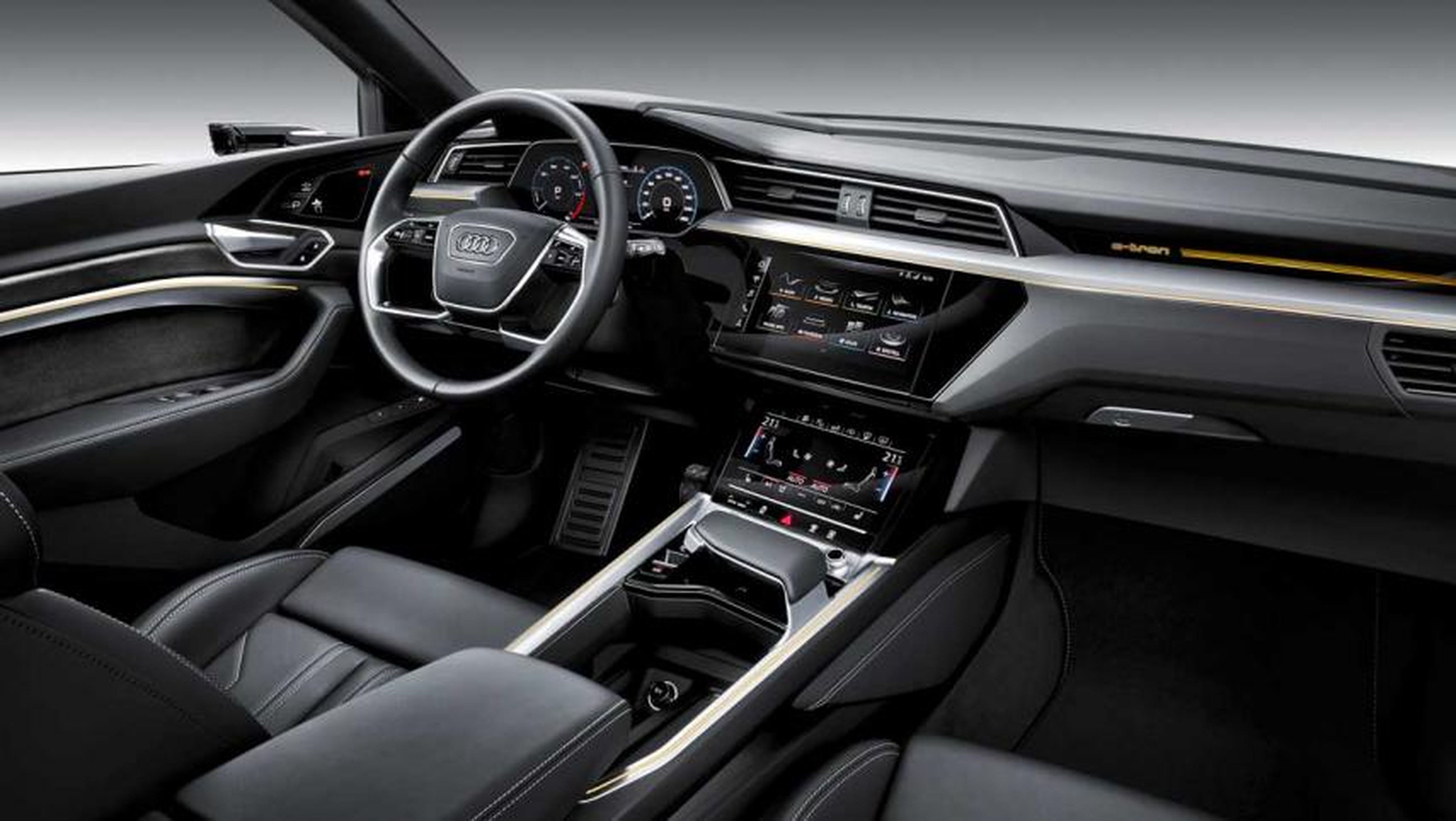 Audi, sin botones en el interior y todo pantallas