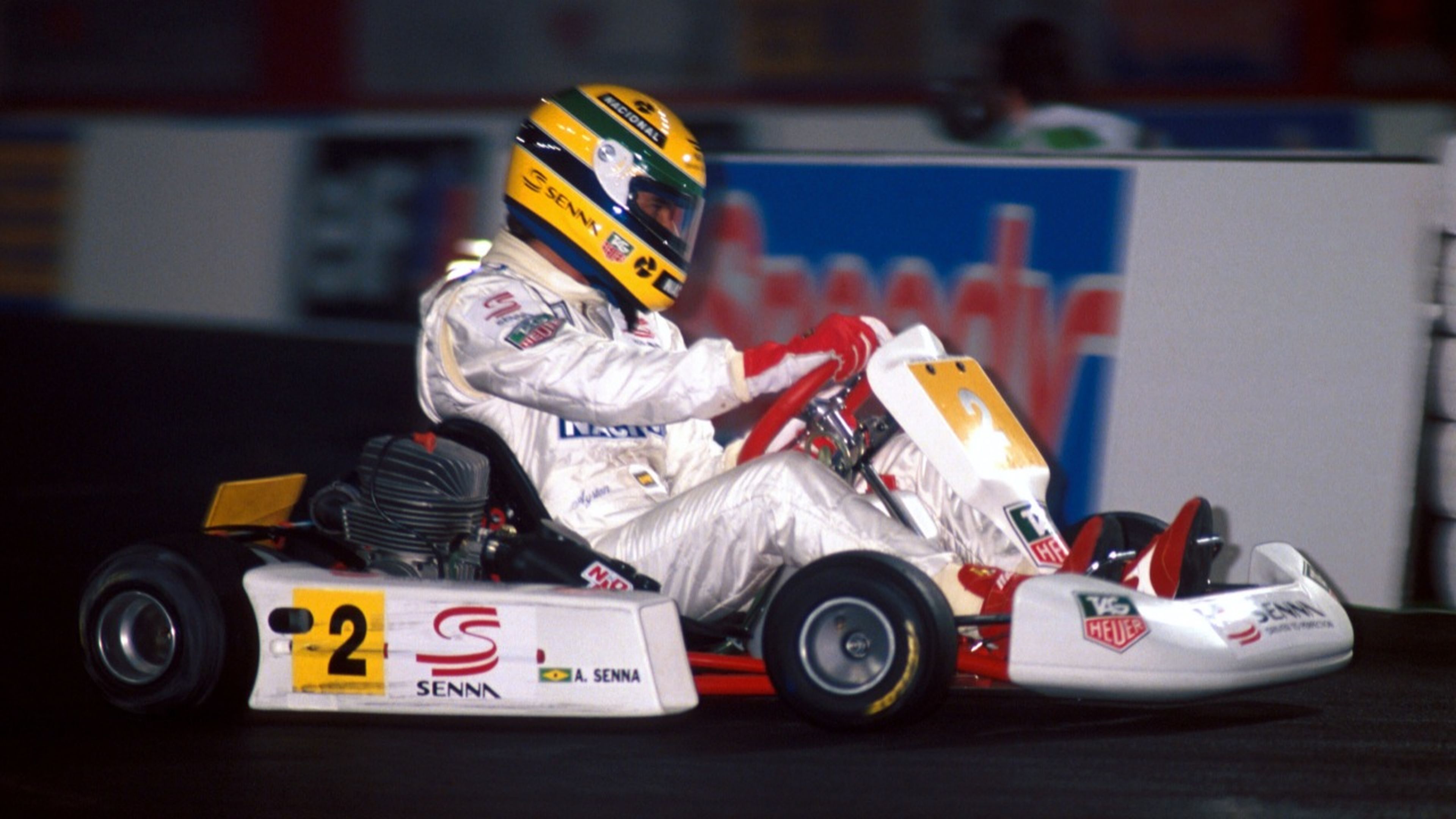 Ayrton Senna en karting