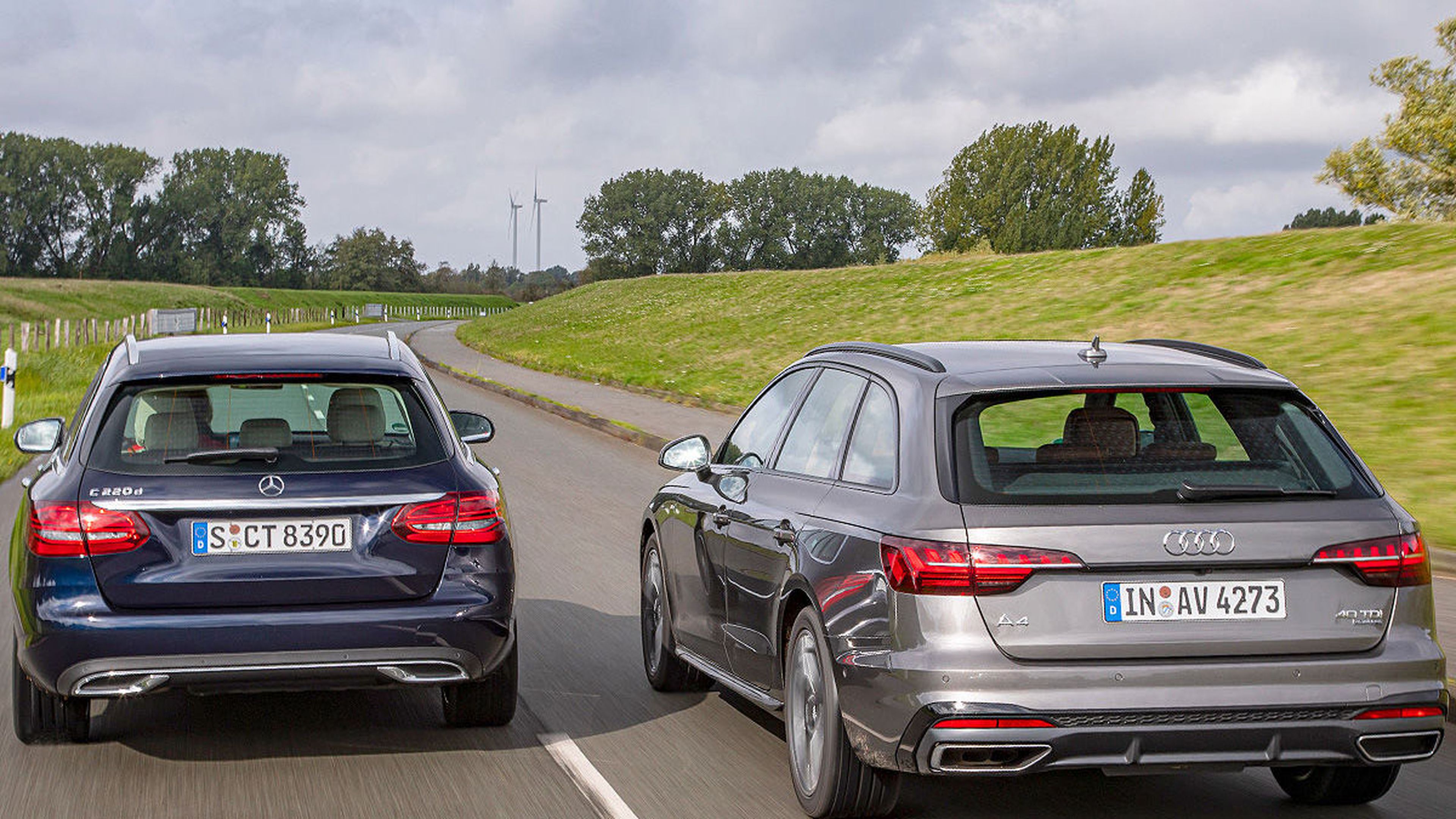 Comparativa: Audi A4 Avant y el Mercedes Clase C Estate