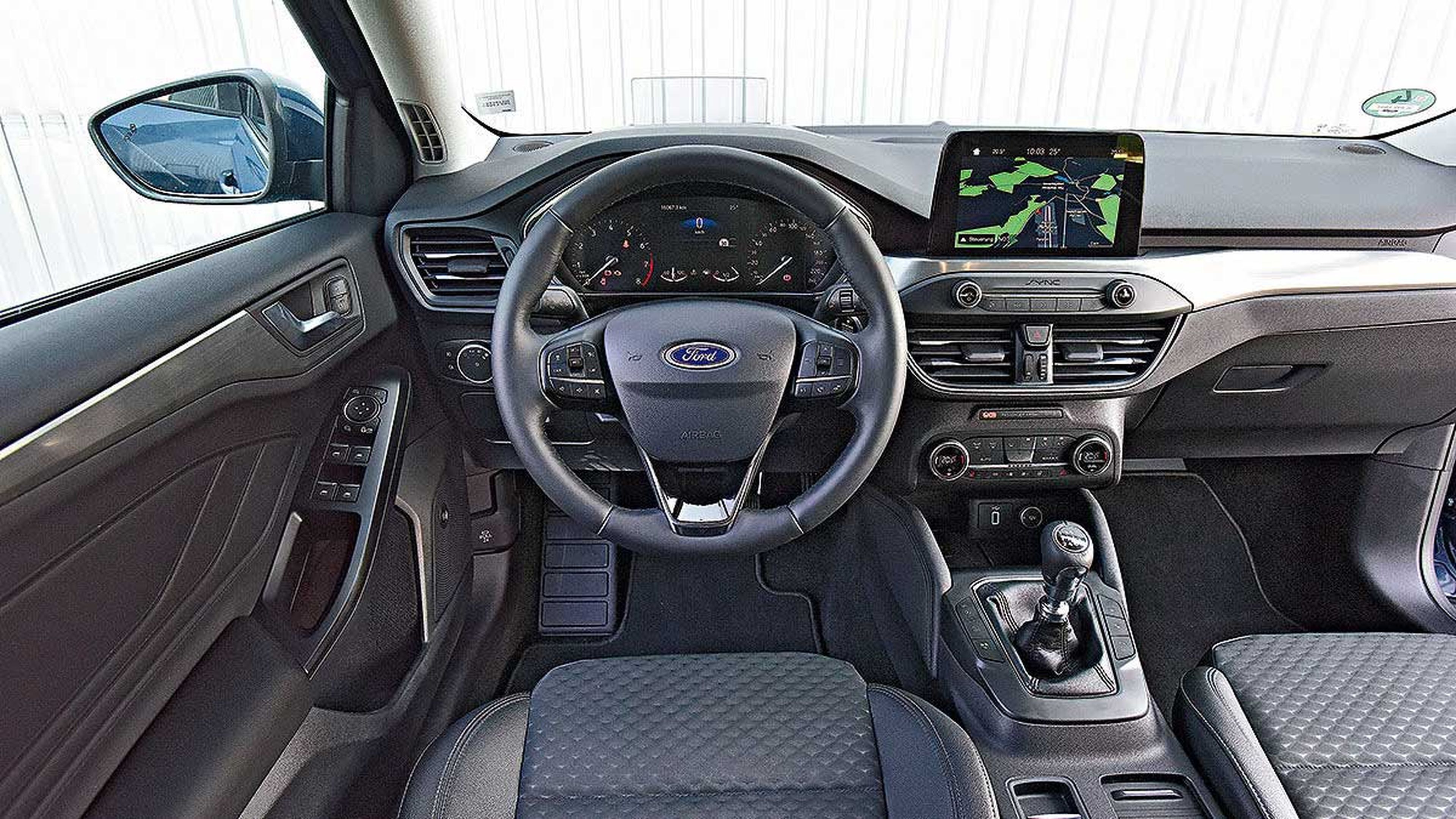 Cockpit del Ford Focus