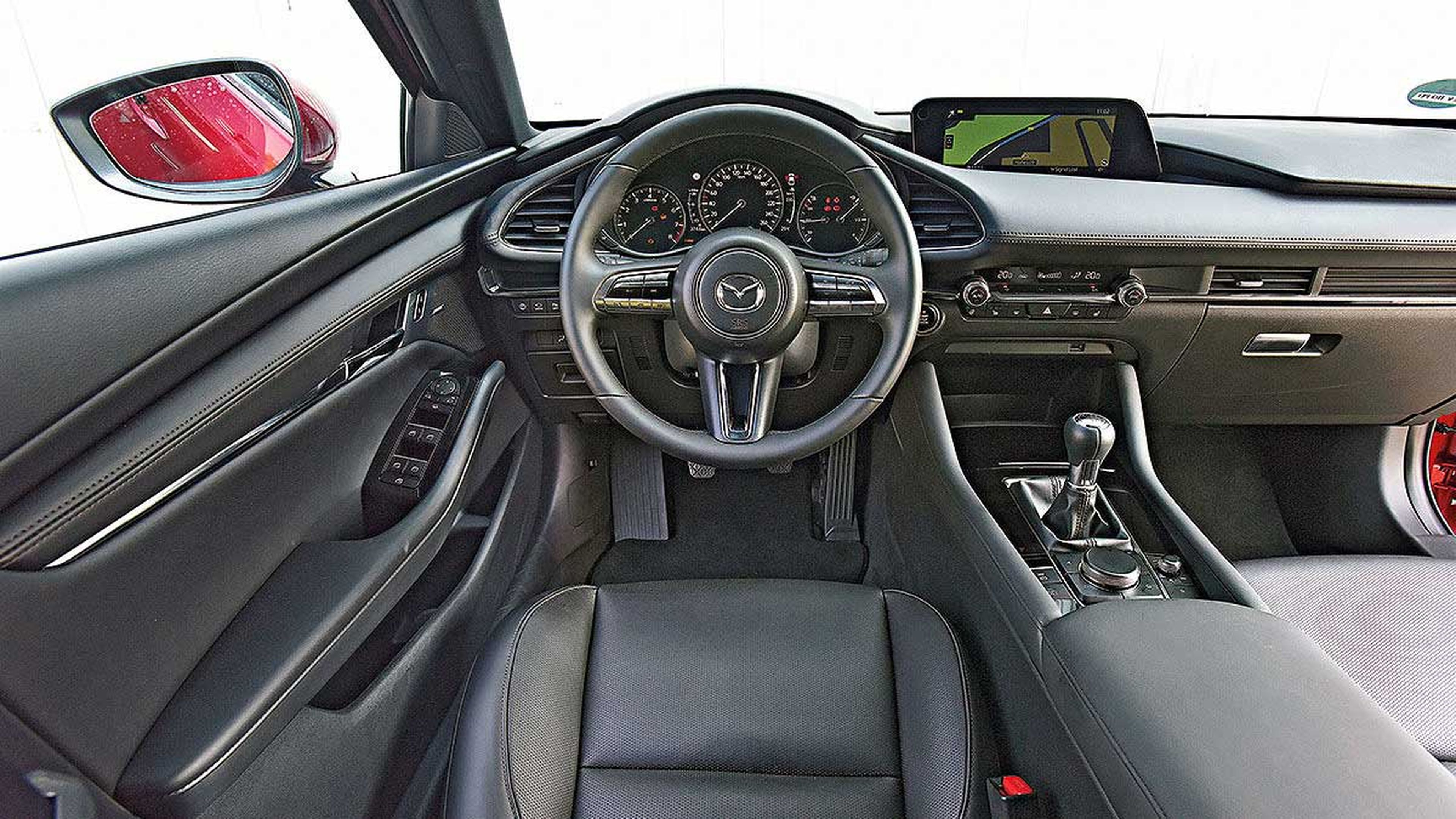 Cockpit del Mazda 3