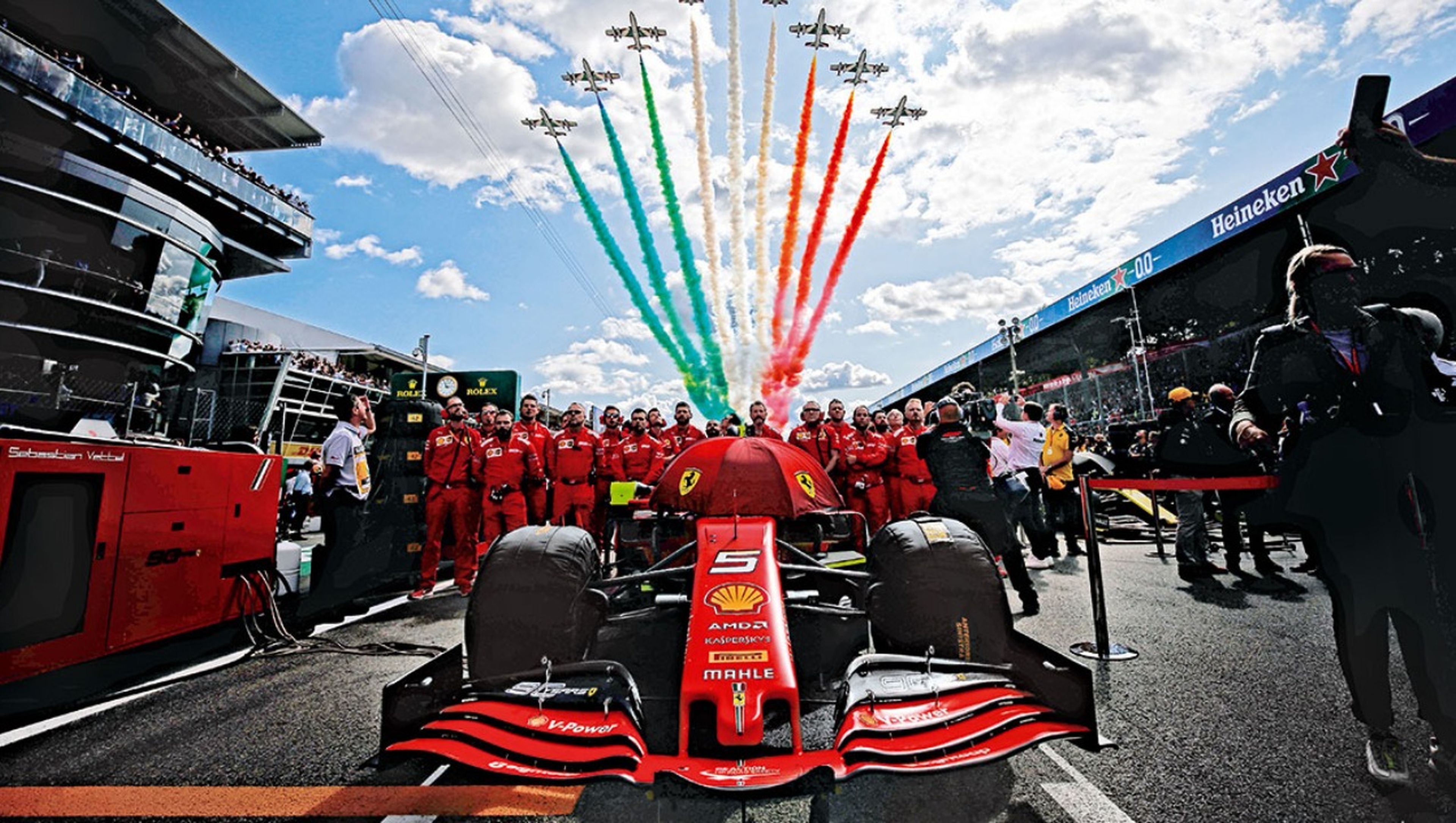 Ferrari en Monza