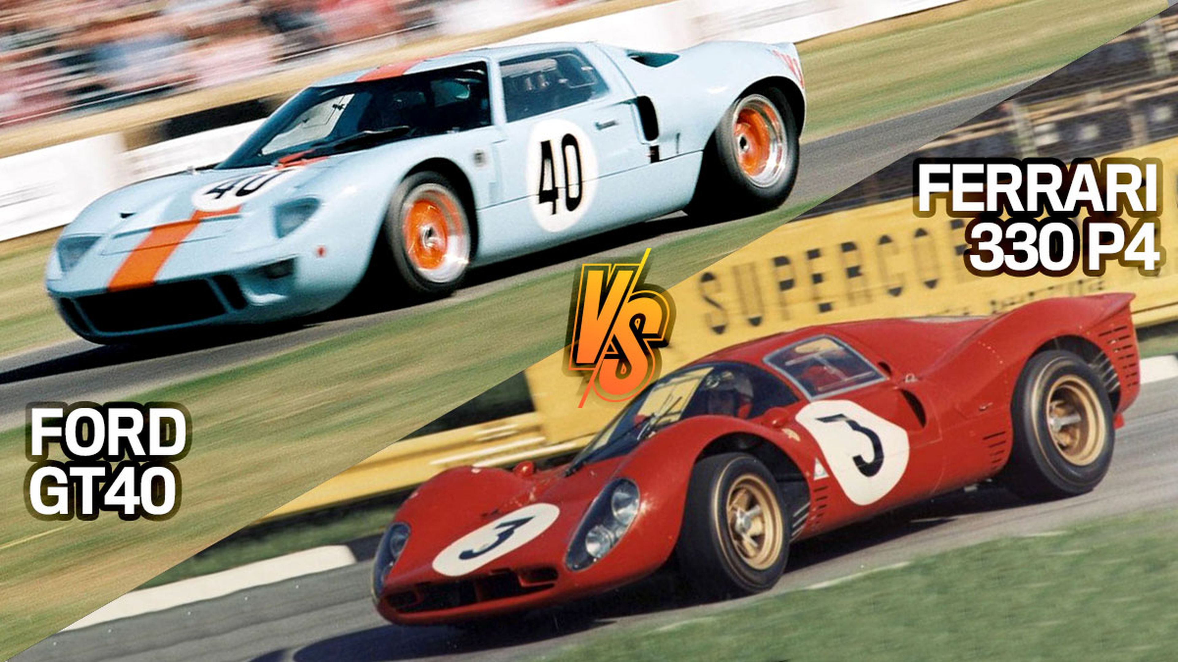 Ferrari vs Ford: Ferrari GT40 vs Ferrari 330 P4