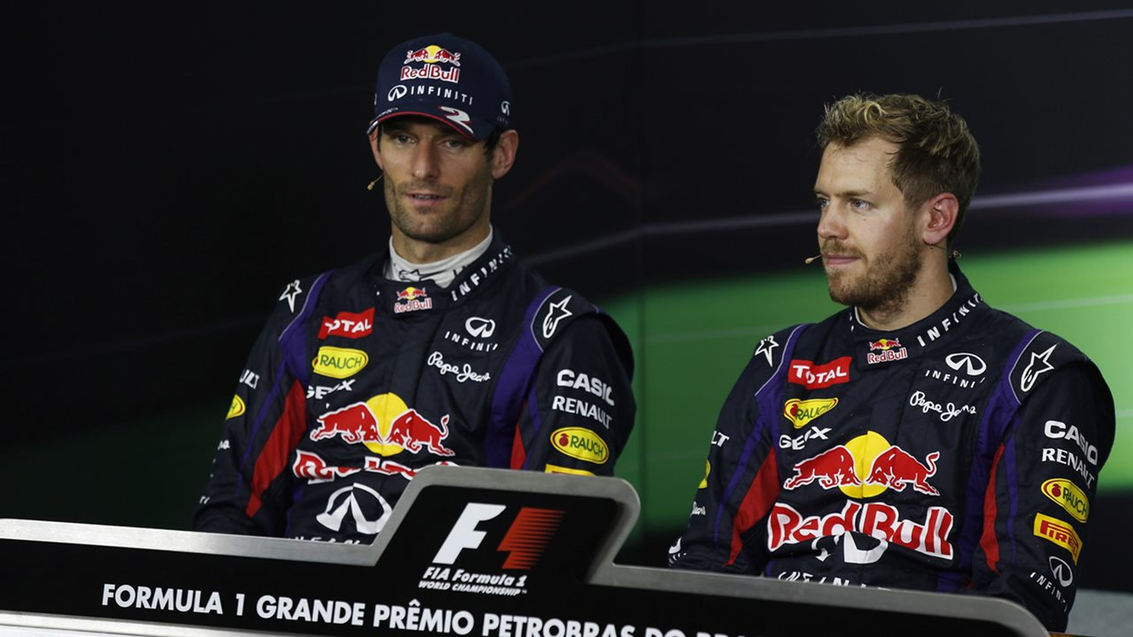 Mark Webber y Sebastian Vettel