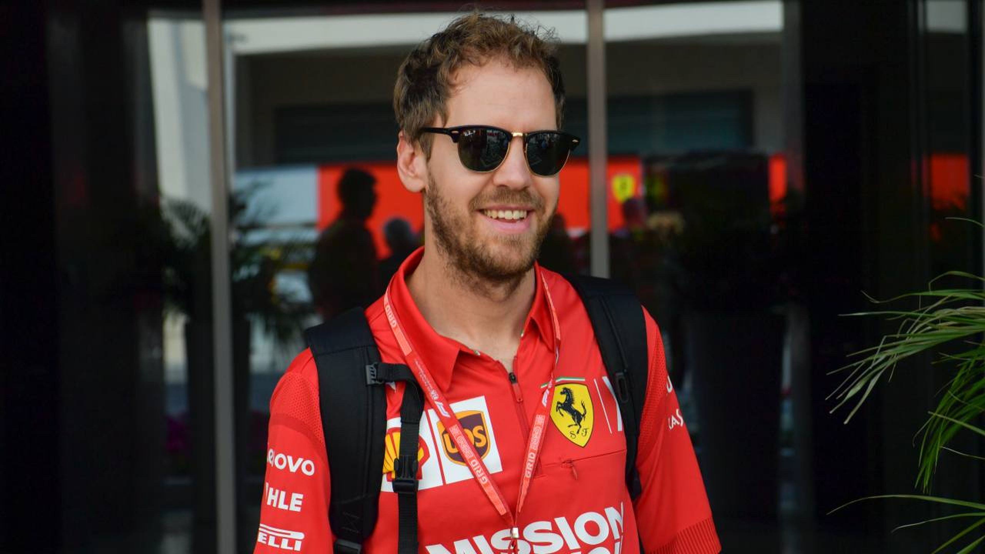 Sebastian Vettel en Abu Dhabi