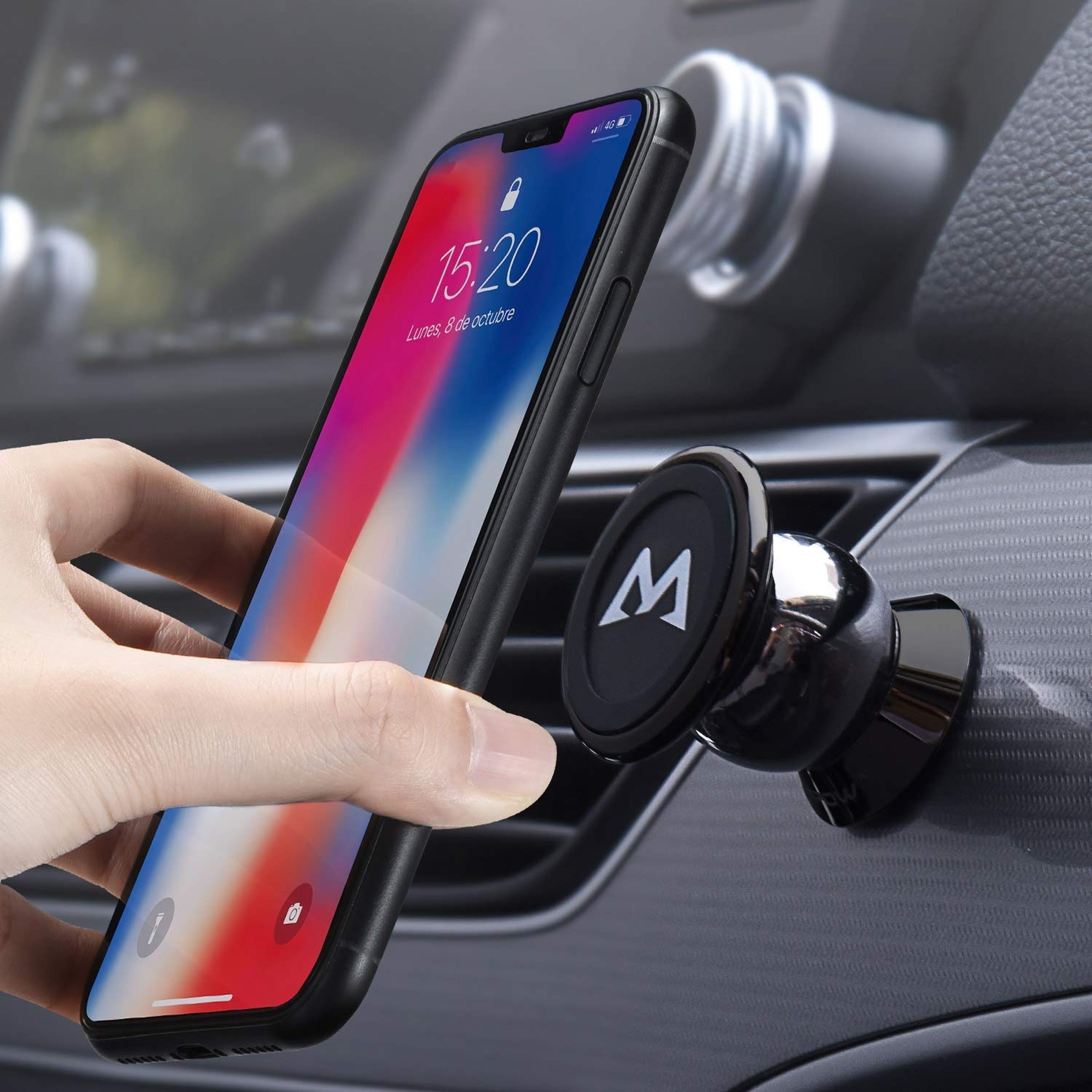Los 4 mejores soportes para llevar el móvil en el coche