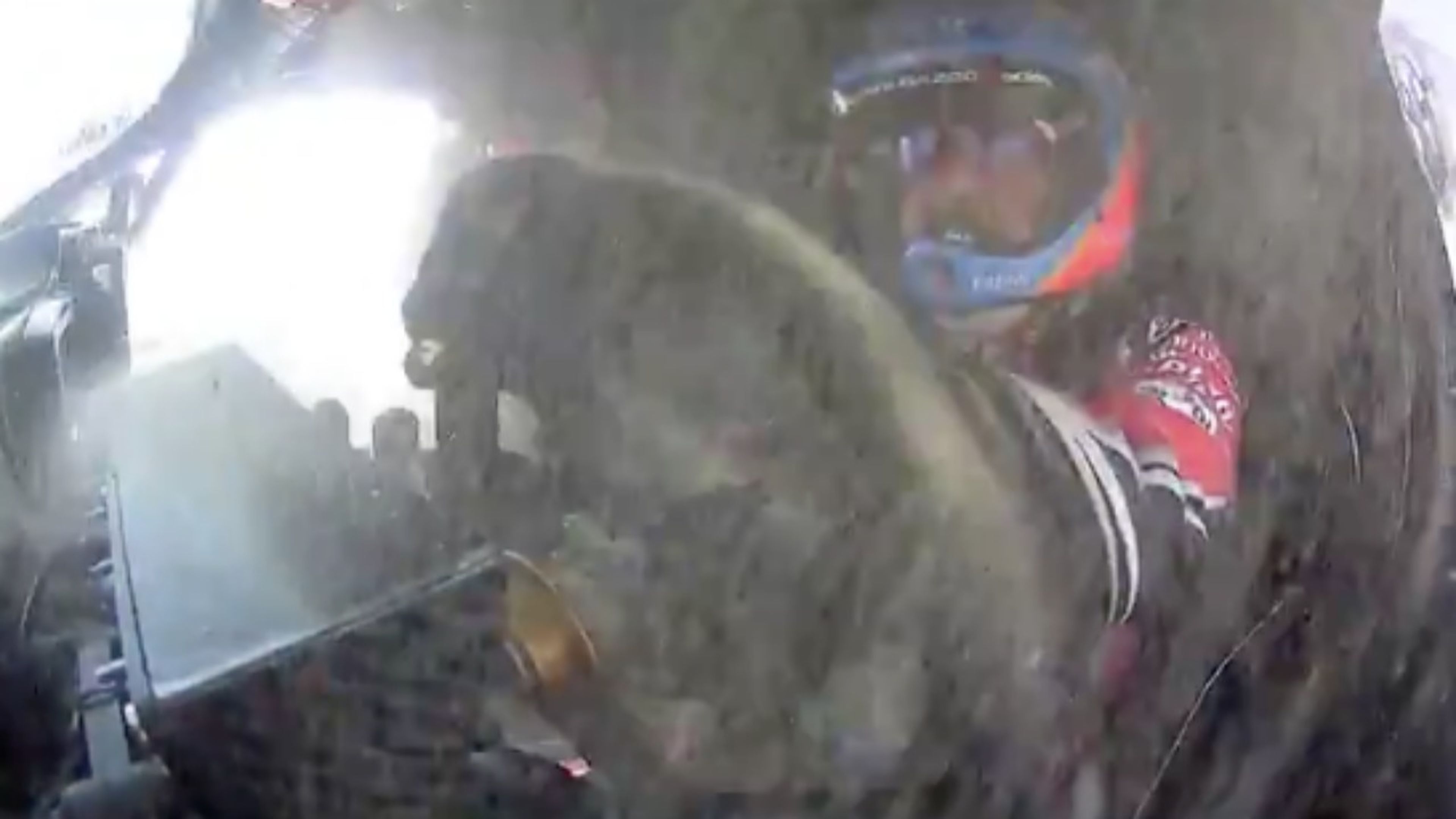 Accidente de Alonso en la Etapa 10 del Dakar