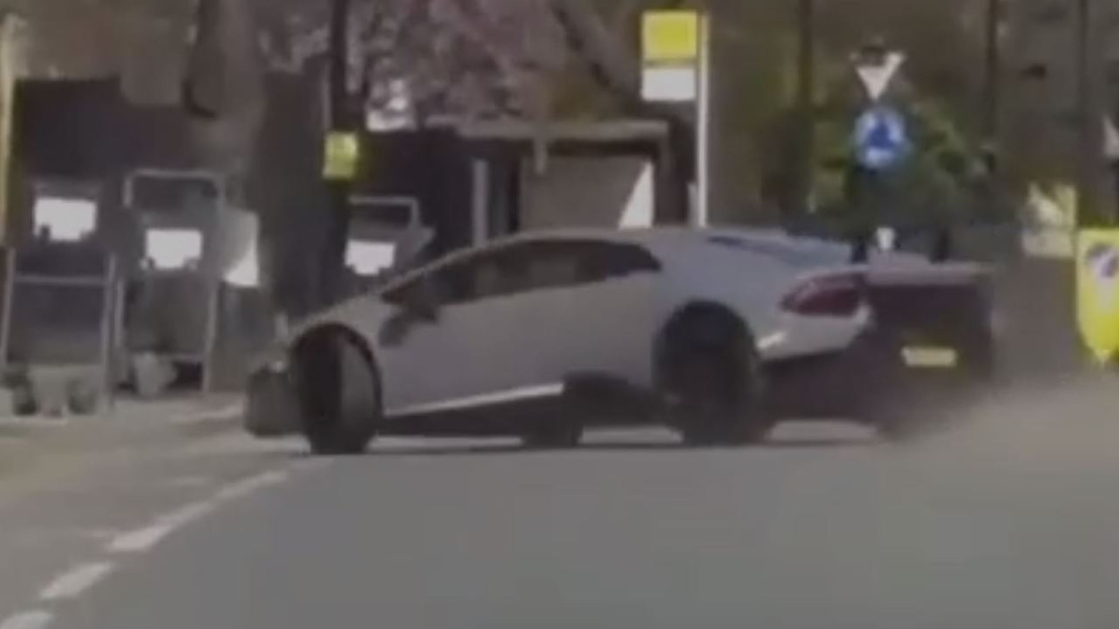 accidente Lamborghini
