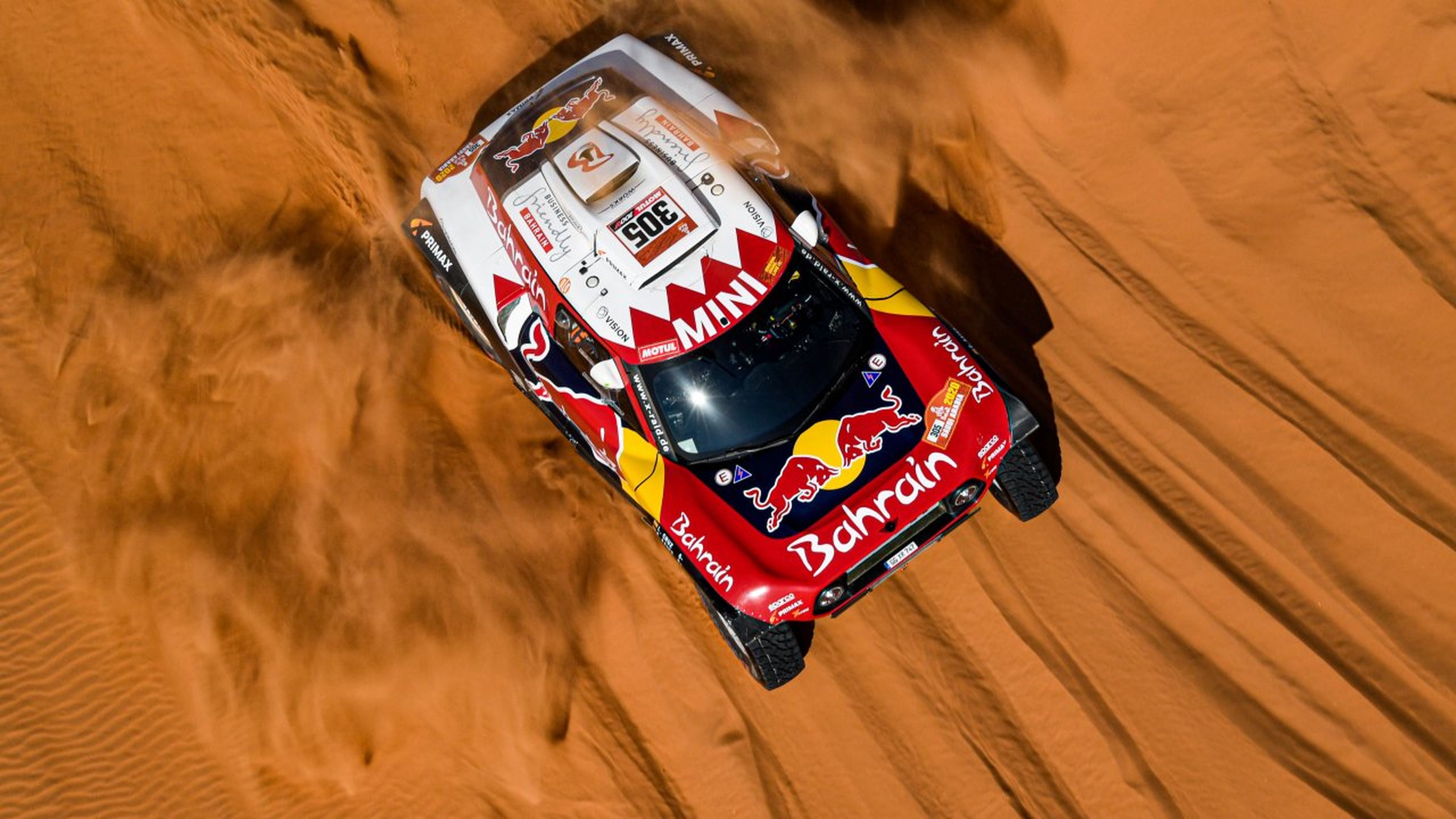 Carlos Sainz en el Dakar 2020