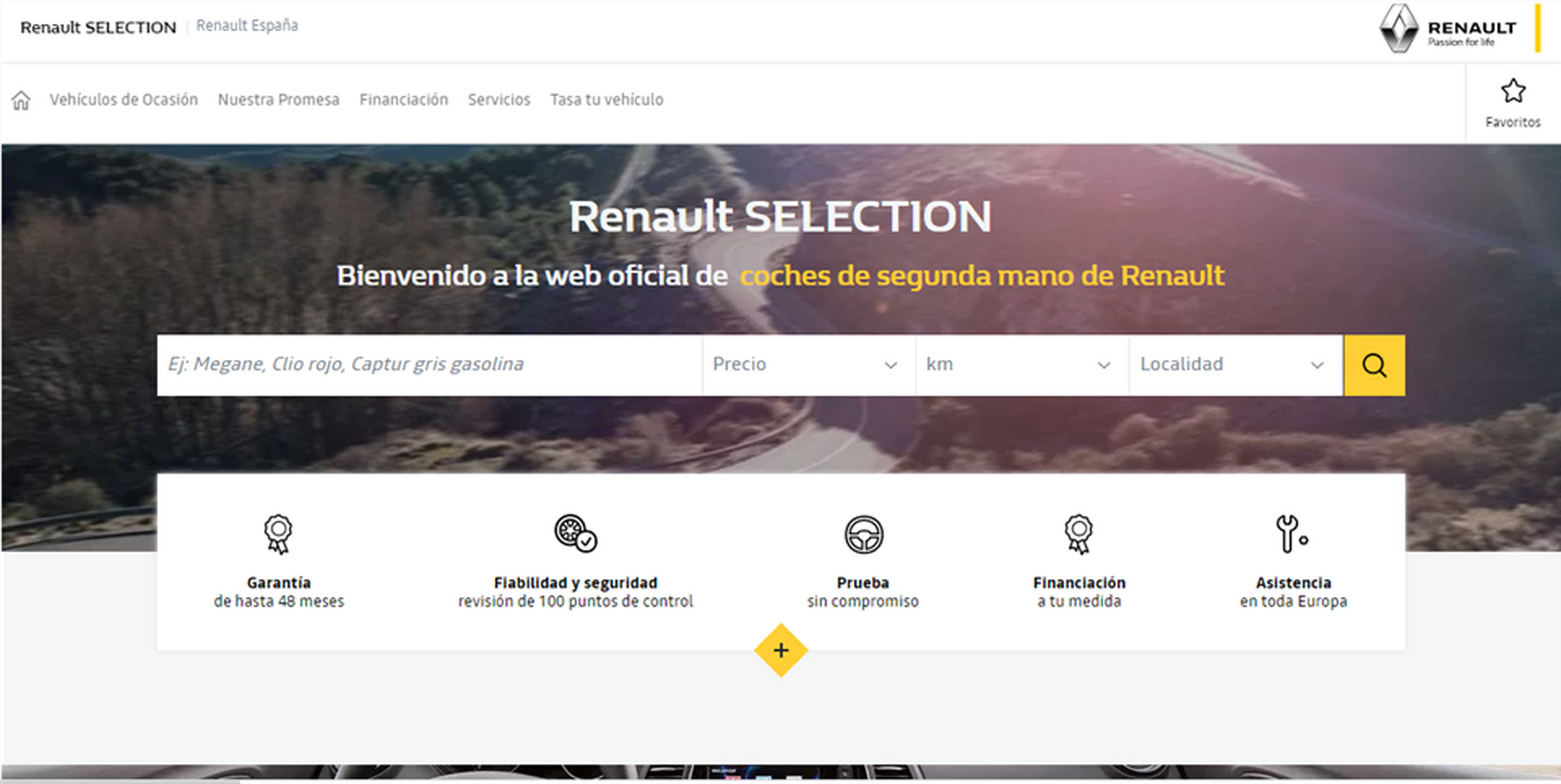 Para comprar un coche en Renault Selection, entra en su web.