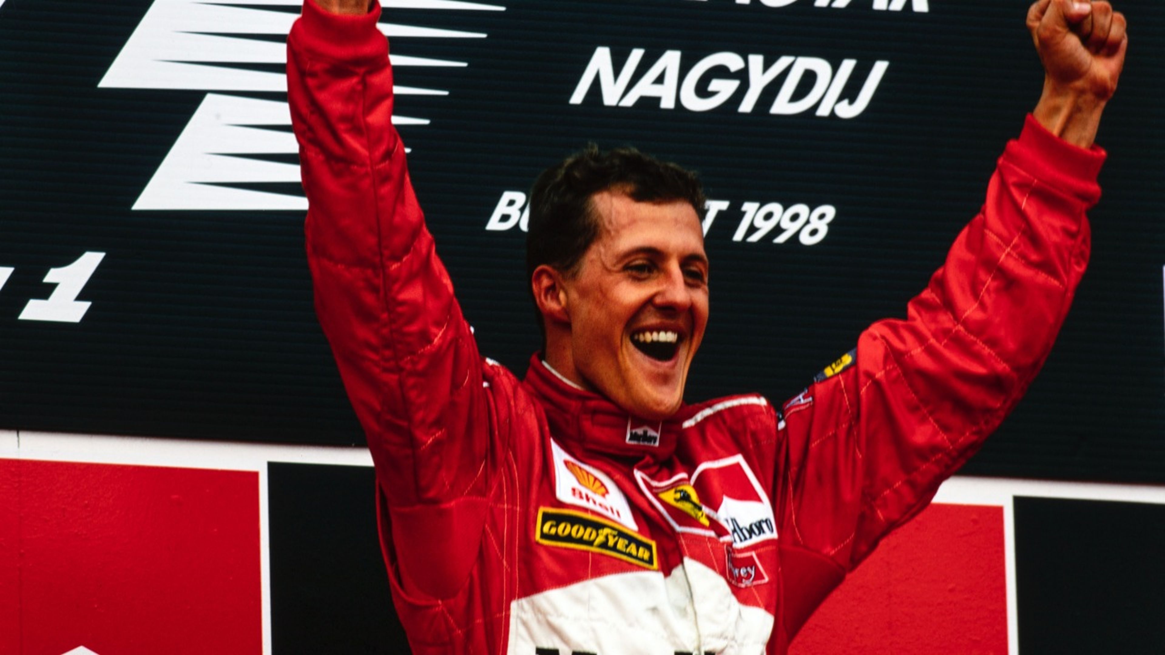Podio de Michael Schumacher
