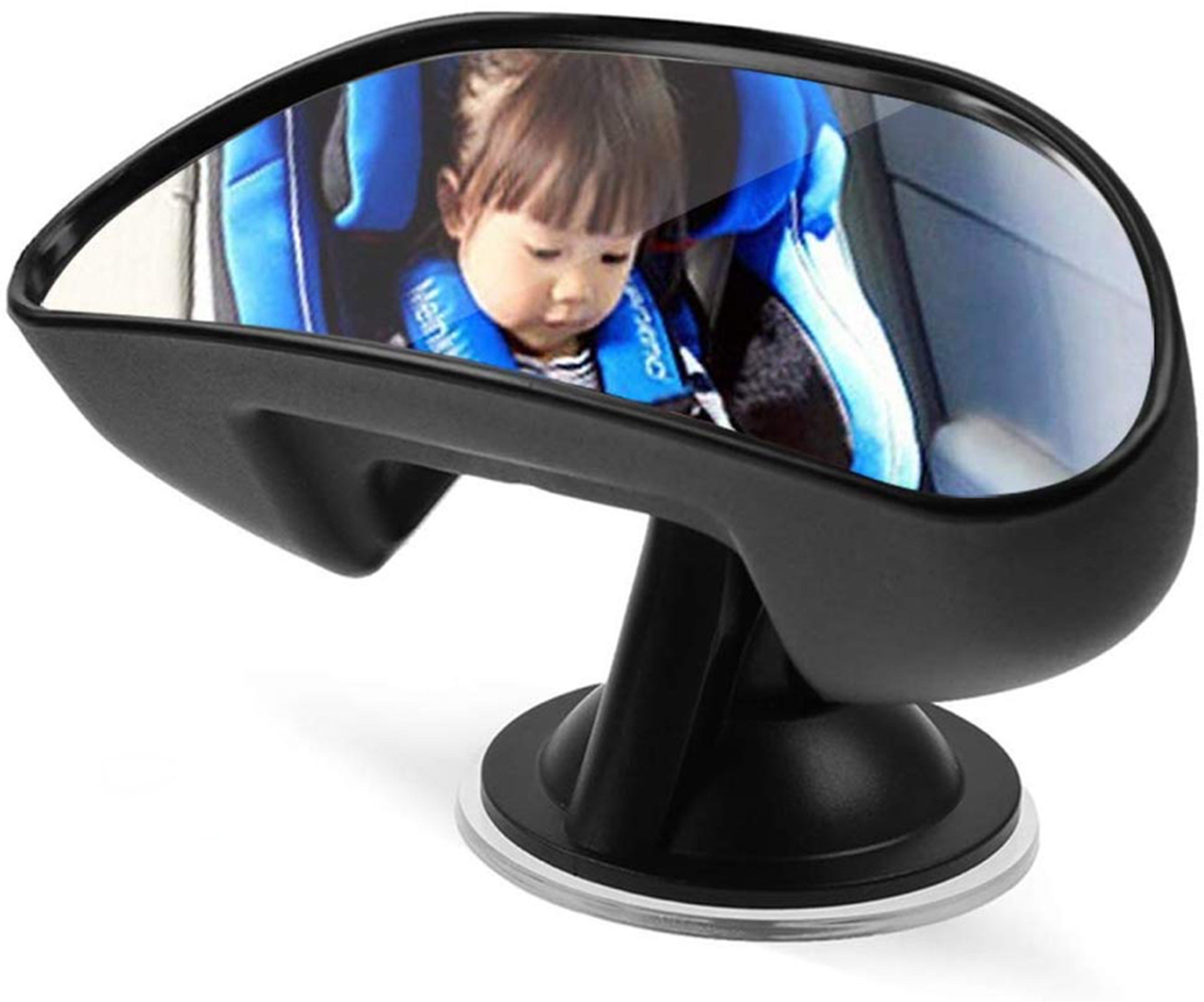 No pierdas de vista a tu bebé en el coche con el mejor espejo retrovisor de