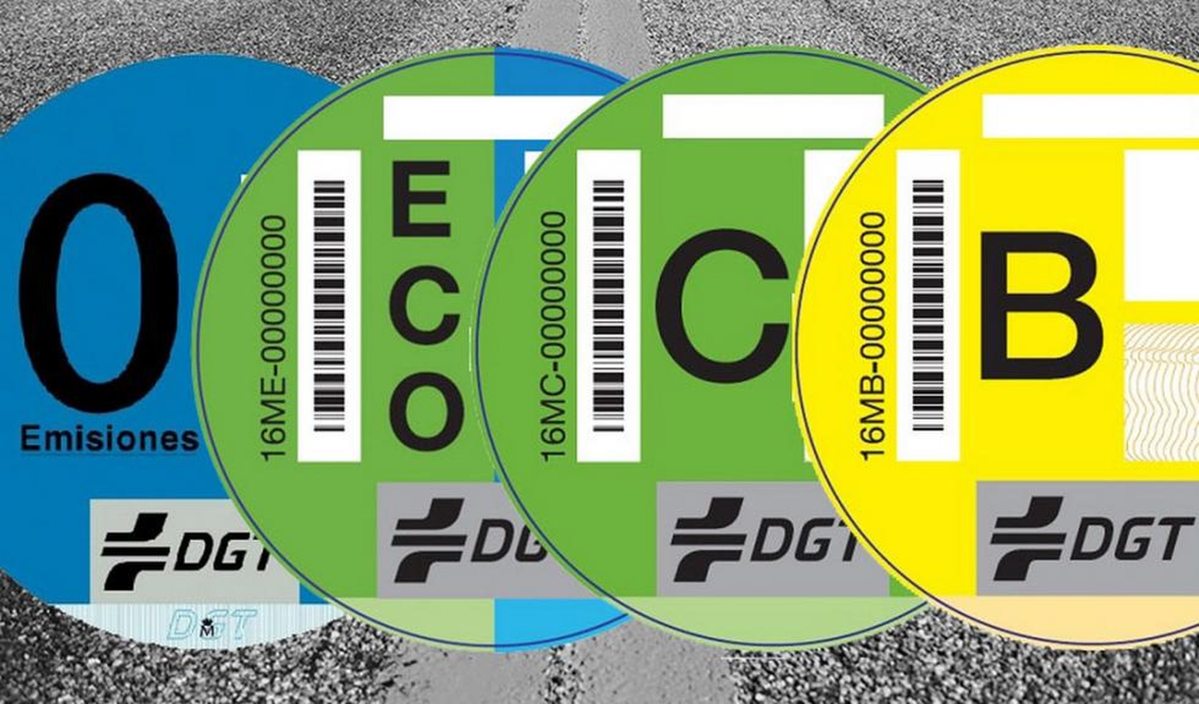 Diferencias entre la etiqueta C y la etiqueta Eco de la DGT