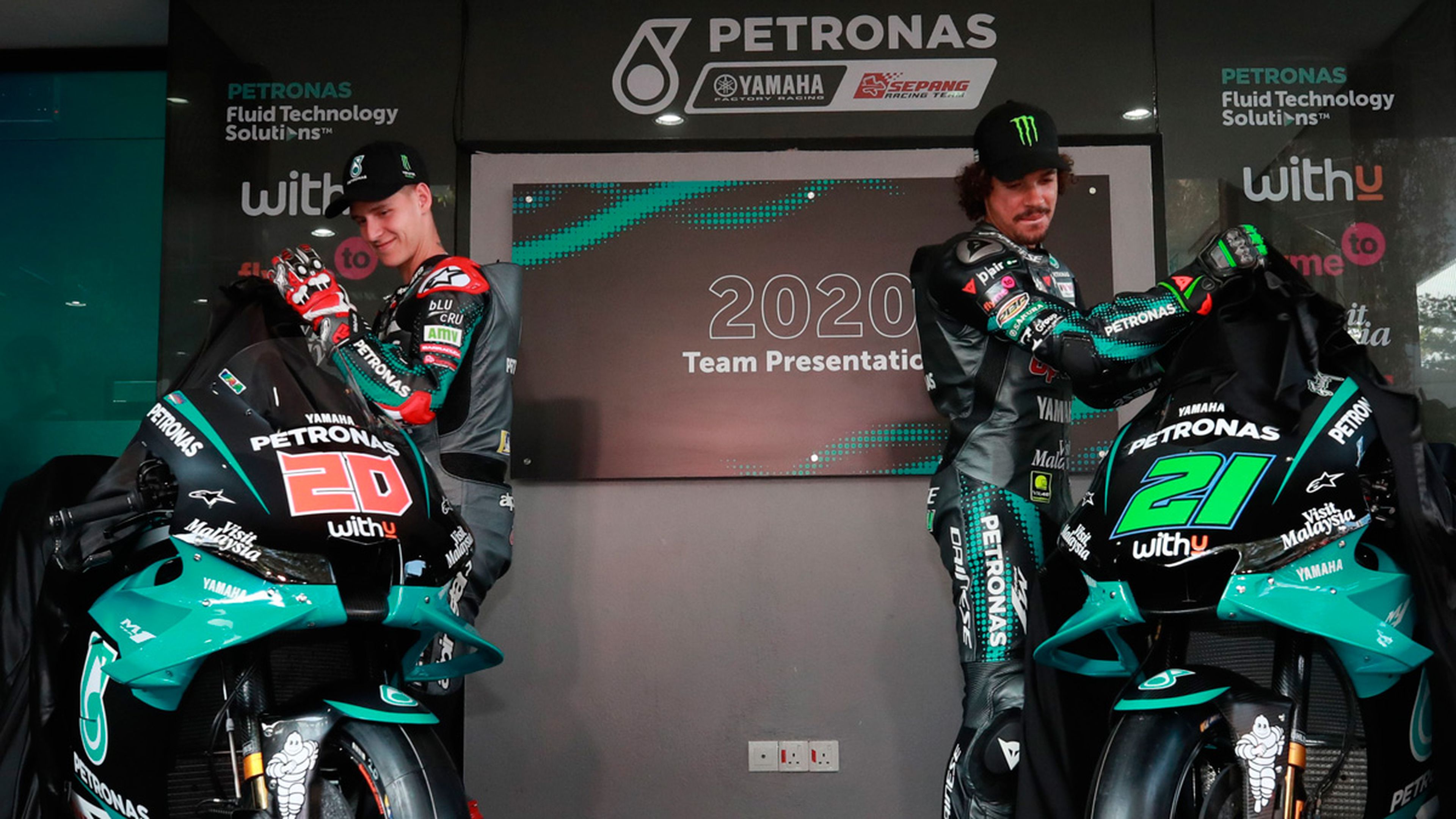 Presentacion equipo Petronas motogp 2020