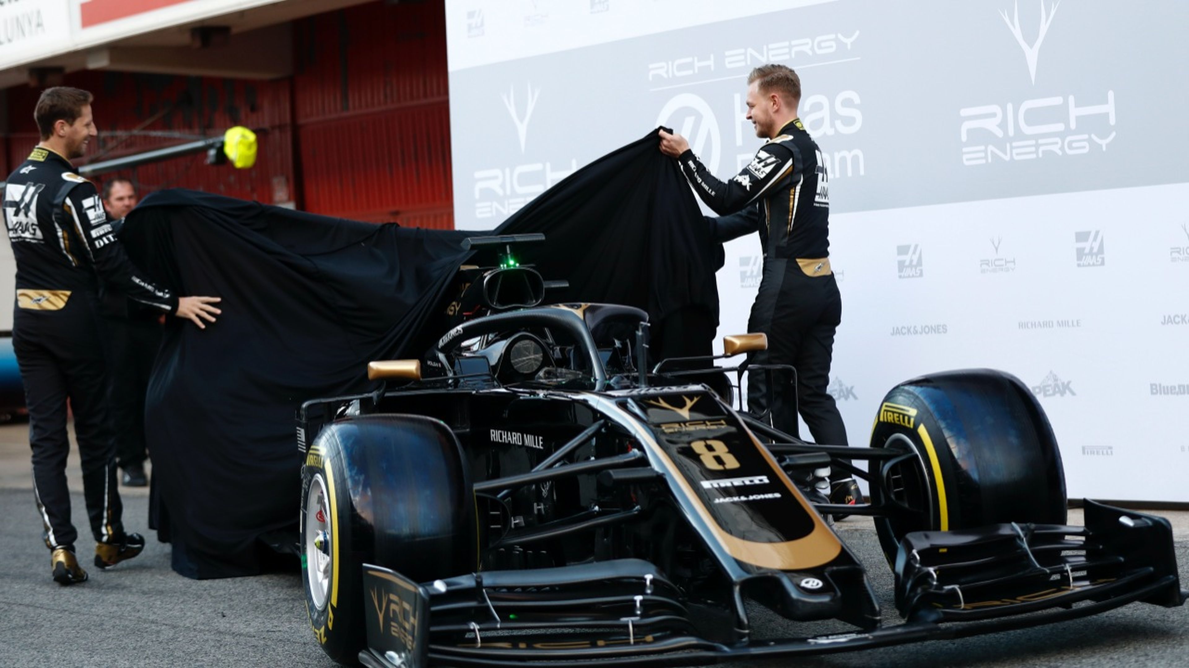Presentación Haas F1 2019