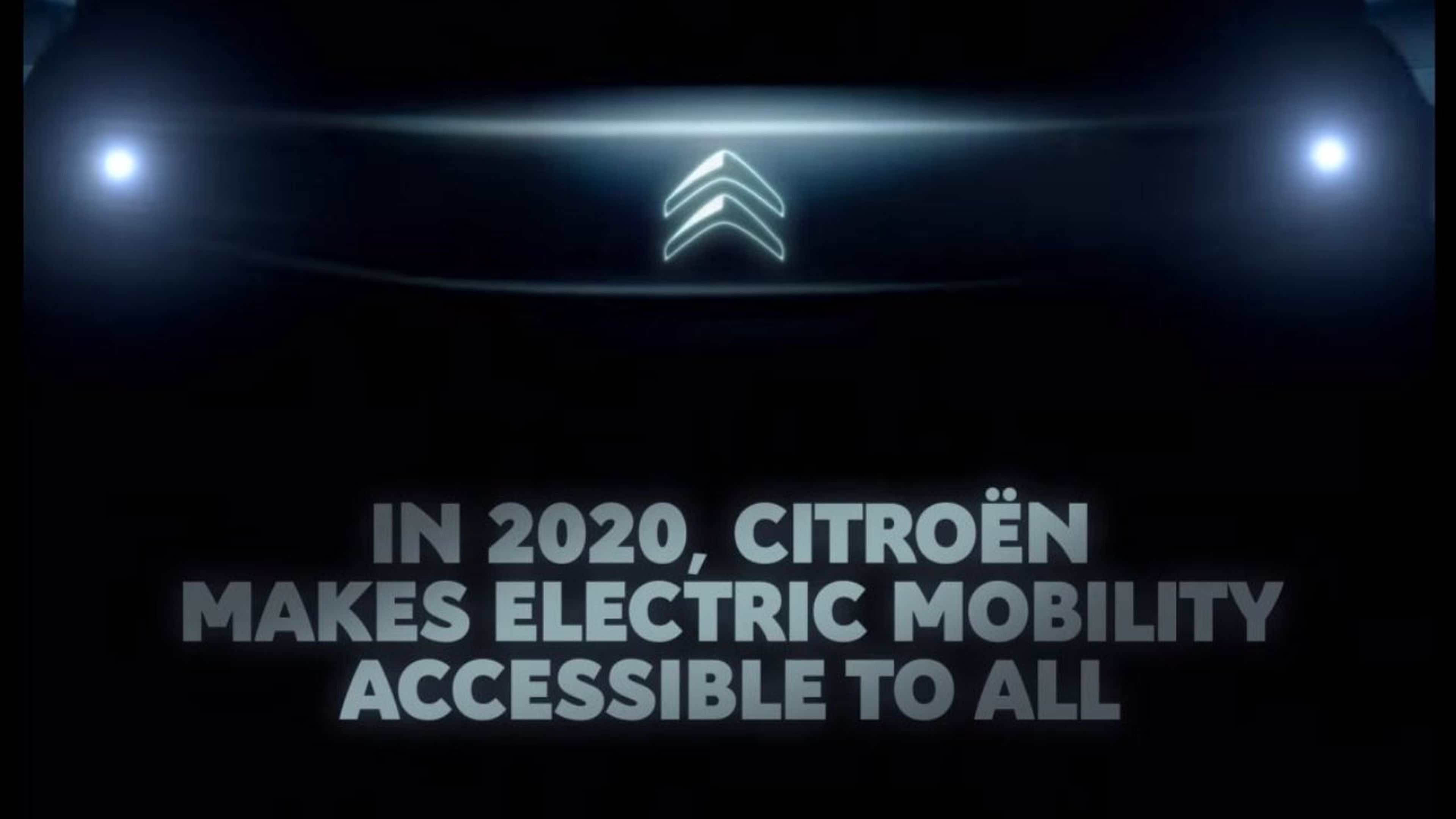 Teaser coche eléctrico Citroën