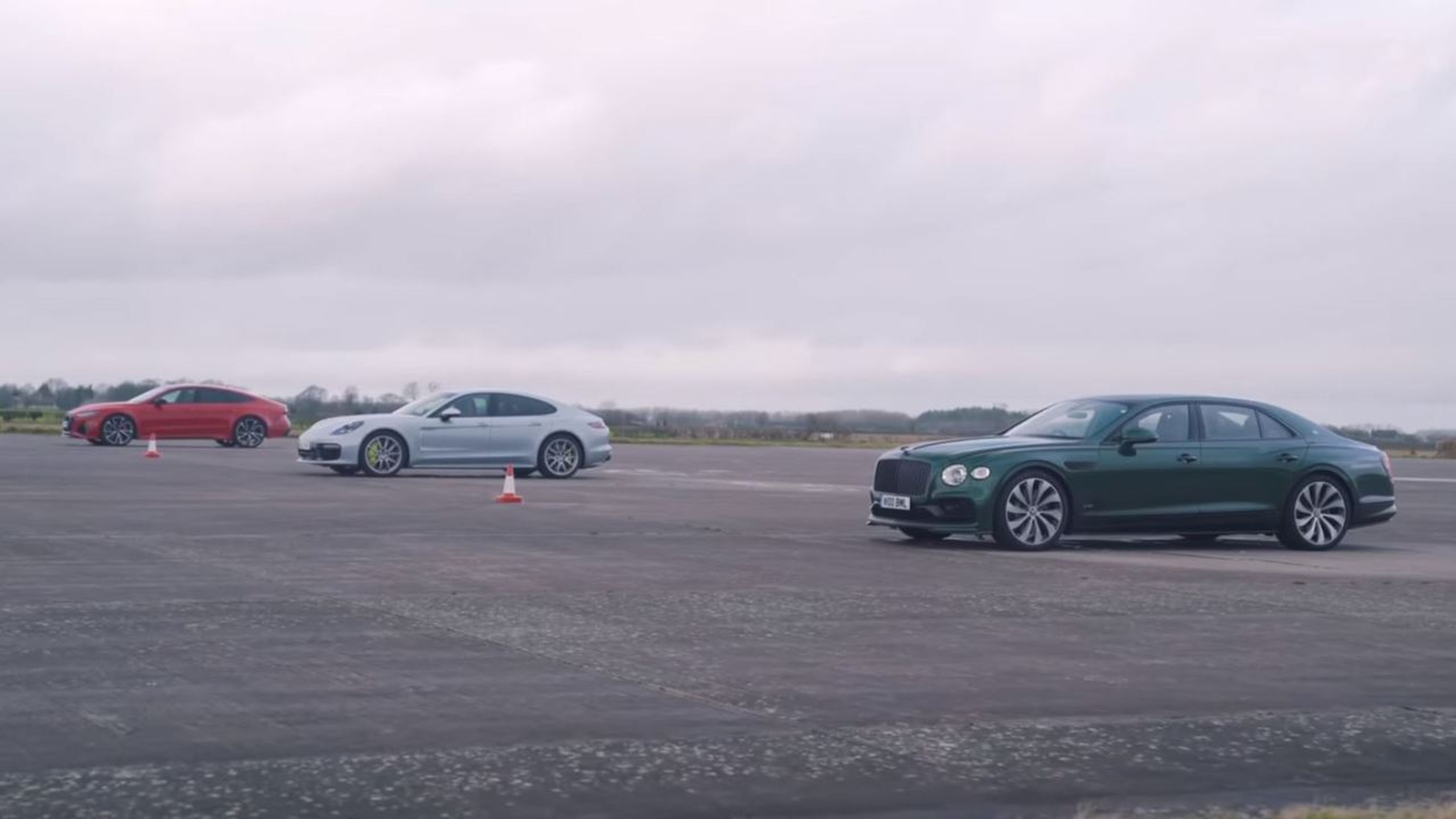 Bentley Flying Spur vs Audi RS 7 Sportback vs Porsche Panamera Turbo S E-Hybrid