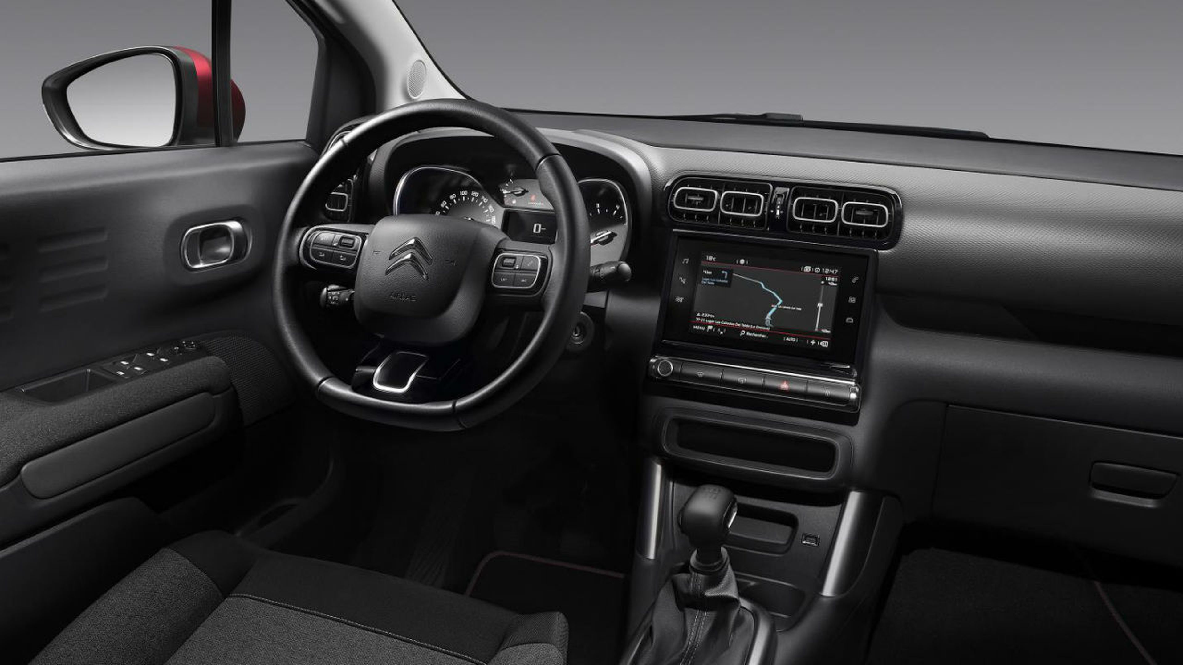 Así es el interior del Citroën C3 Aircross C-Series.