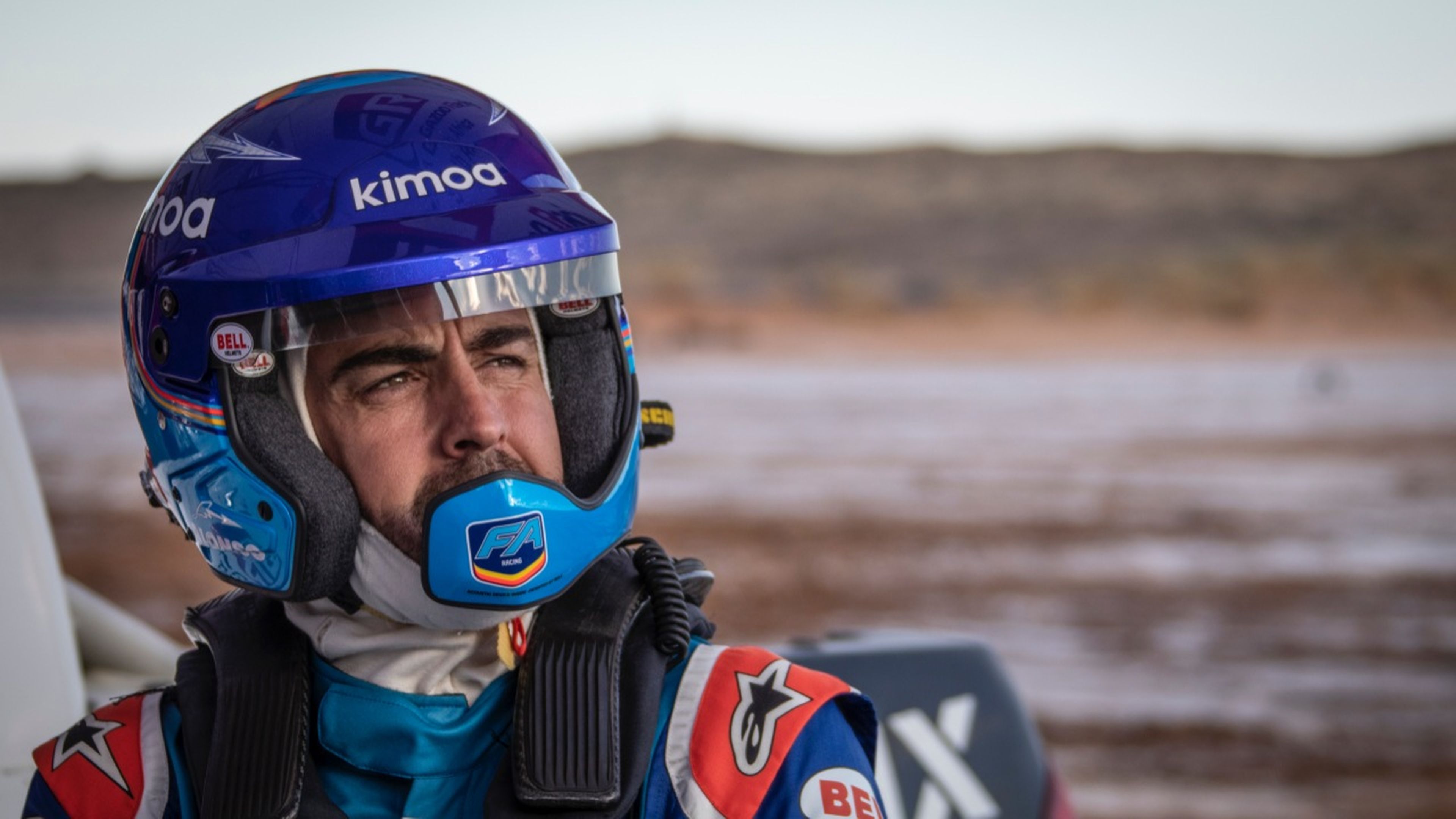 Fernando Alonso primer test coche Dakar 2020
