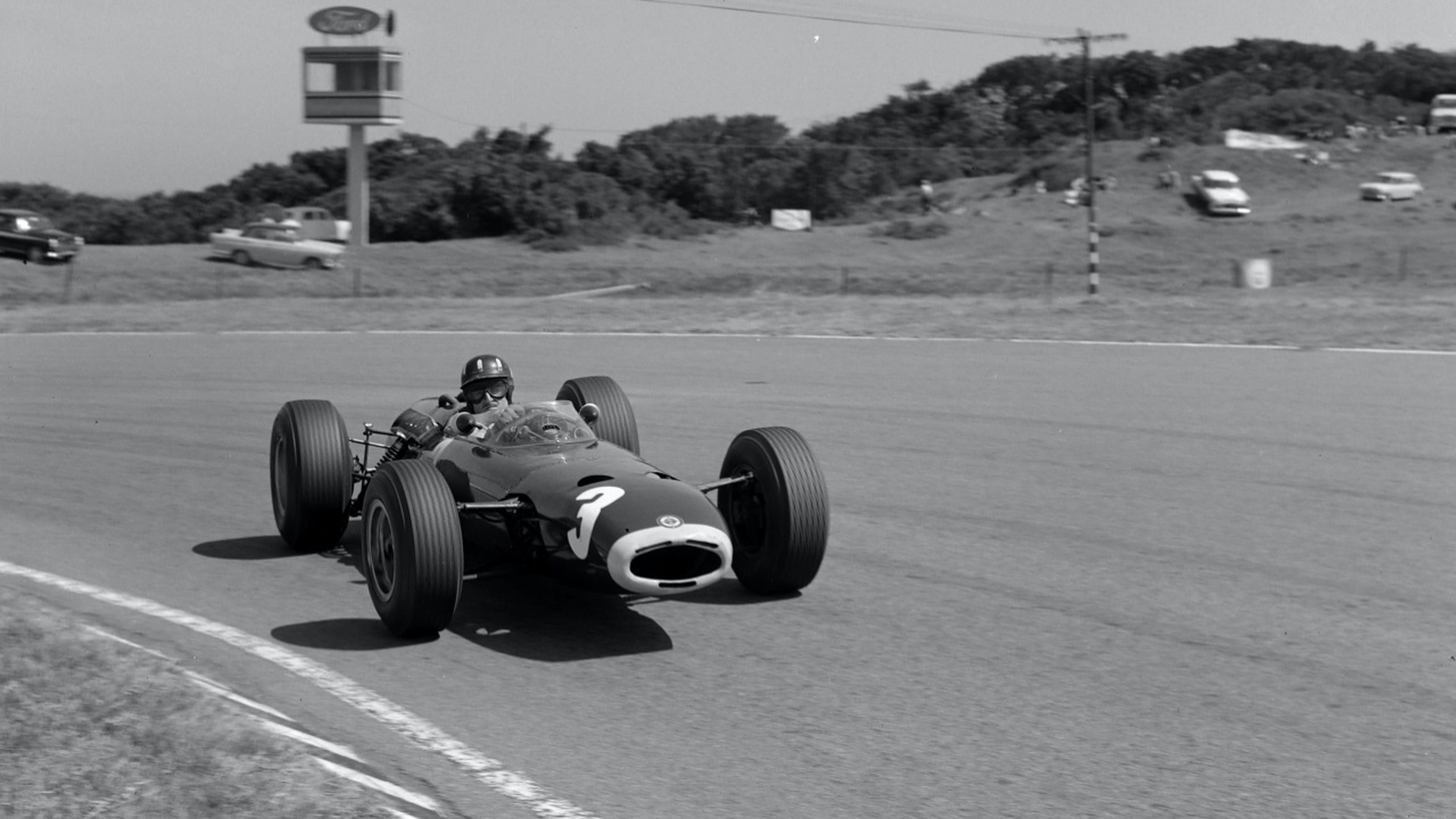 Graham Hill en el GP Sudáfrica 1965