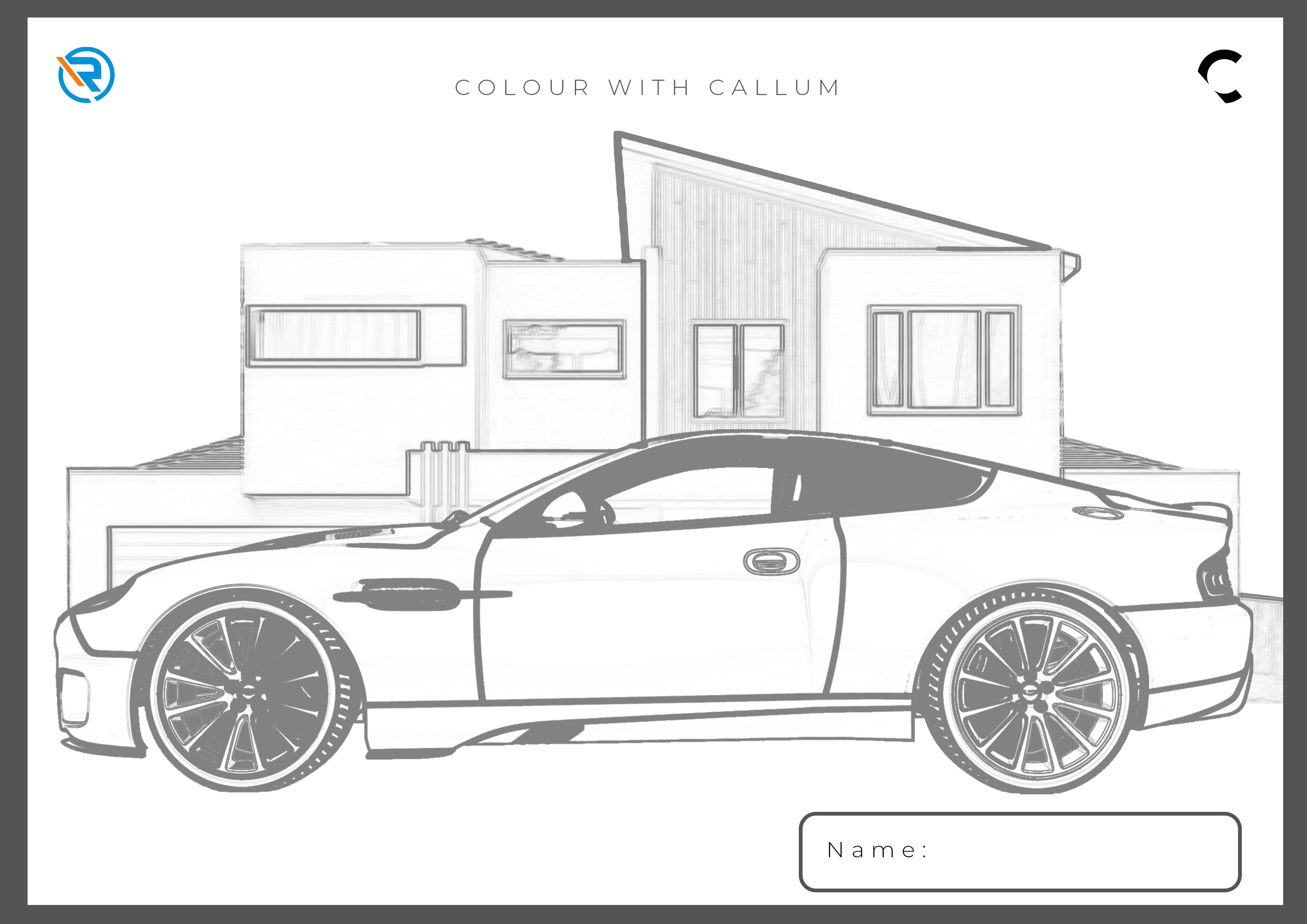 Ian Callum regala tres bocetos del Aston Martin Vanquish 25 para entretener a pequeños… y mayores