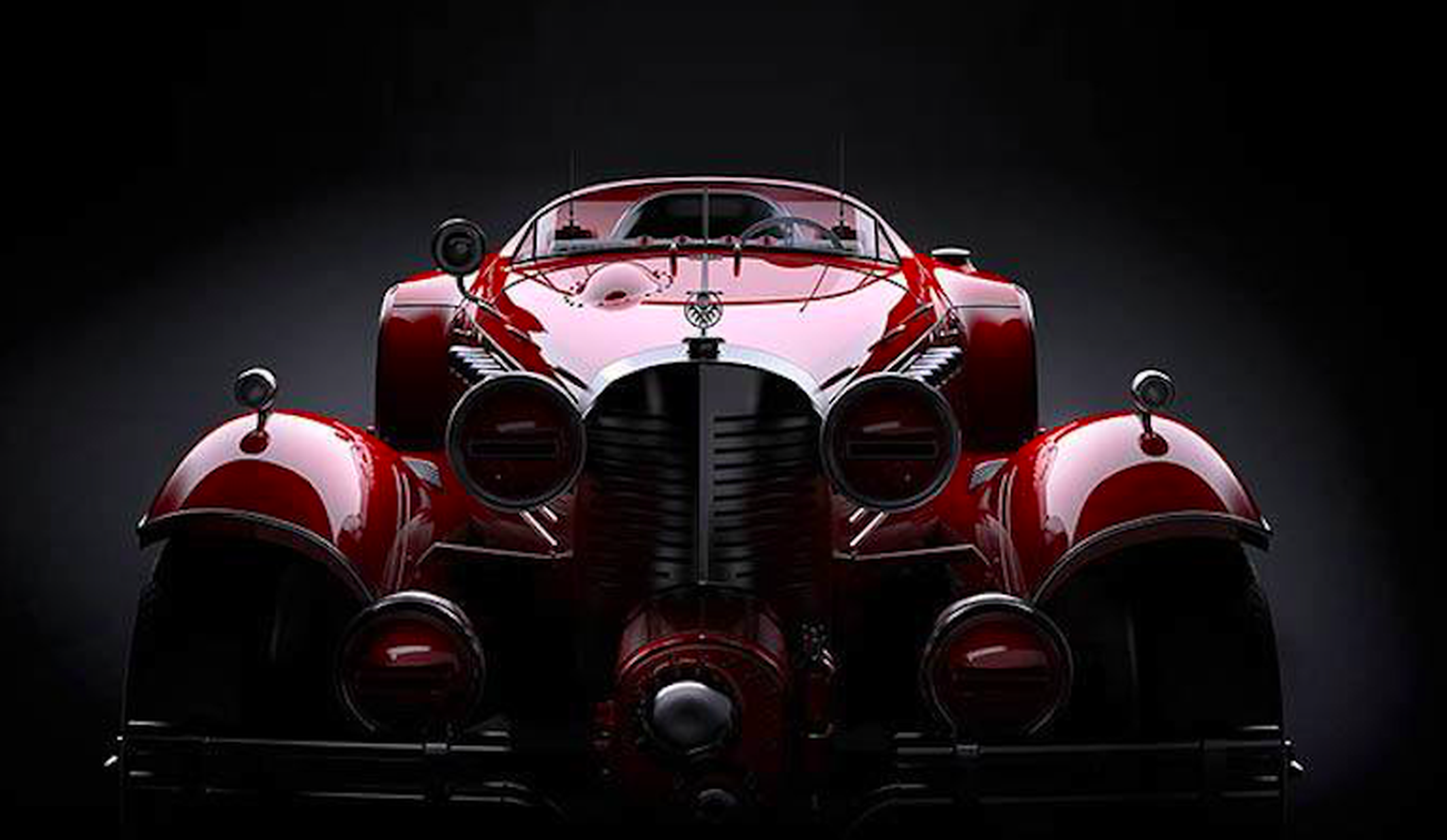 Red Skull's 1942 V16 Coupe
