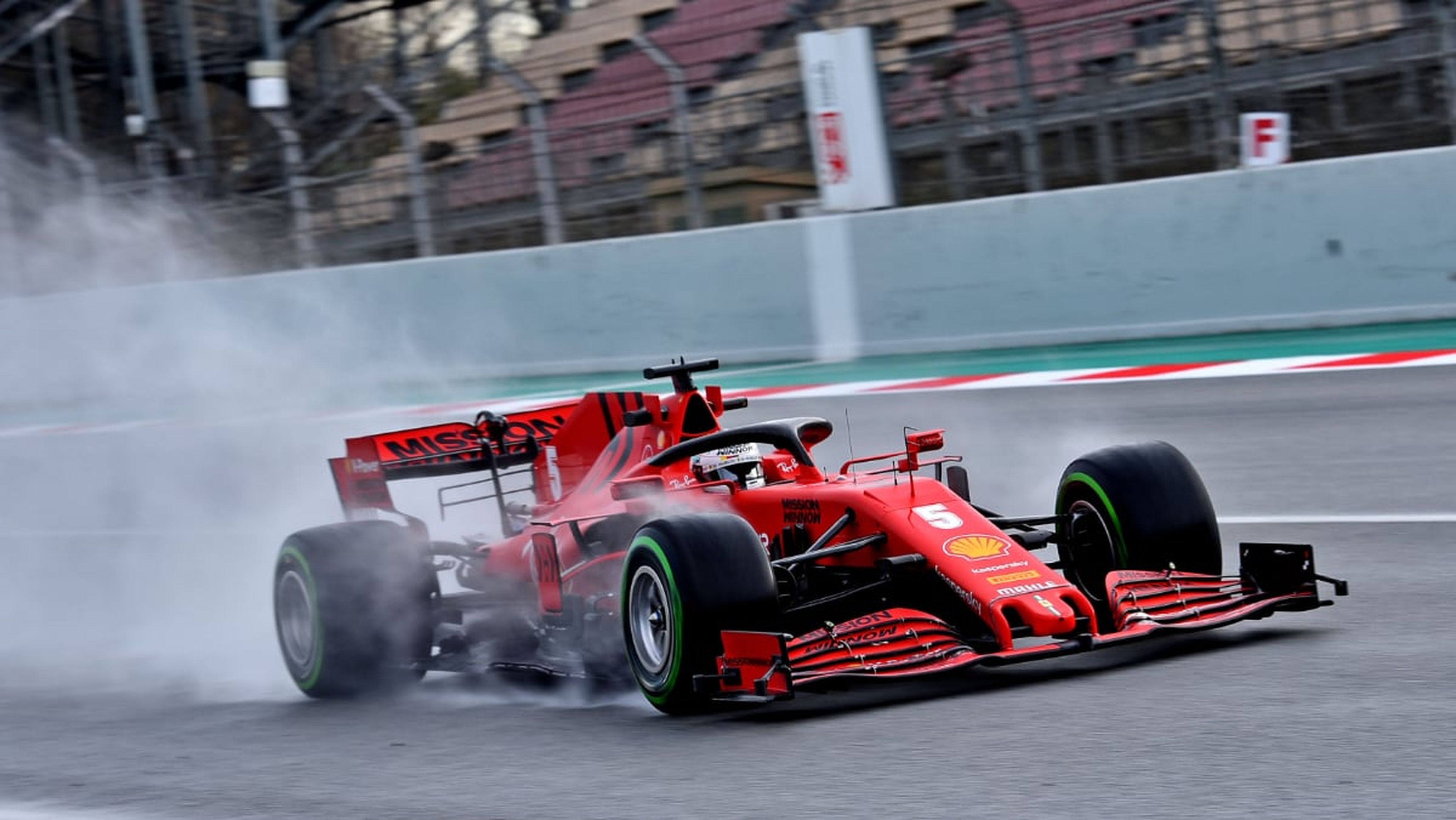 Vettel Ferrari F1 2020