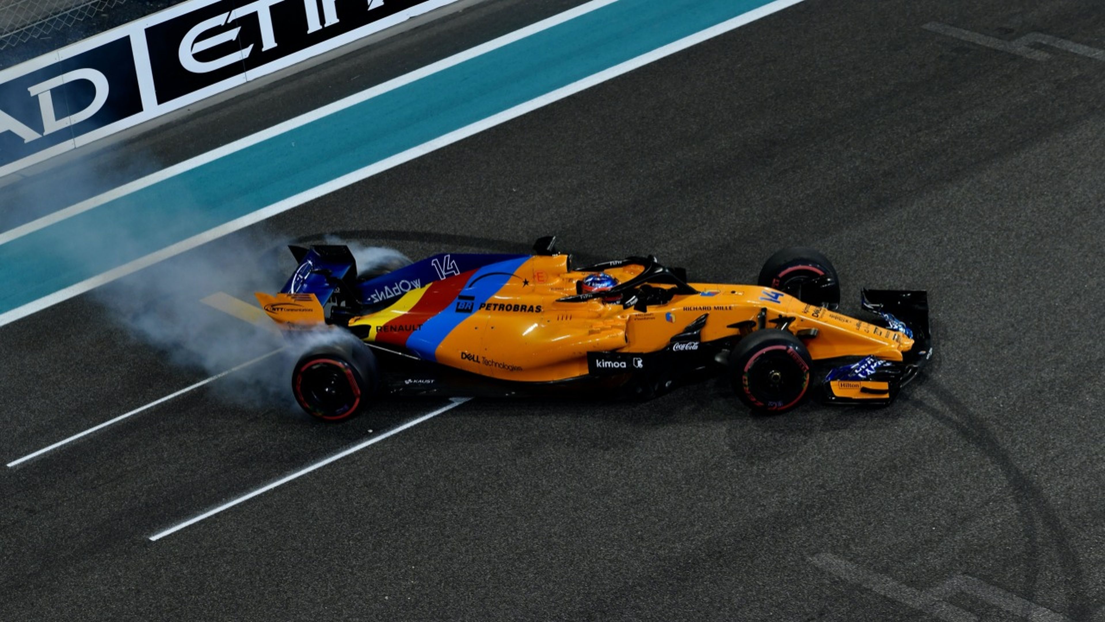 Alonso en la F1 en 2018