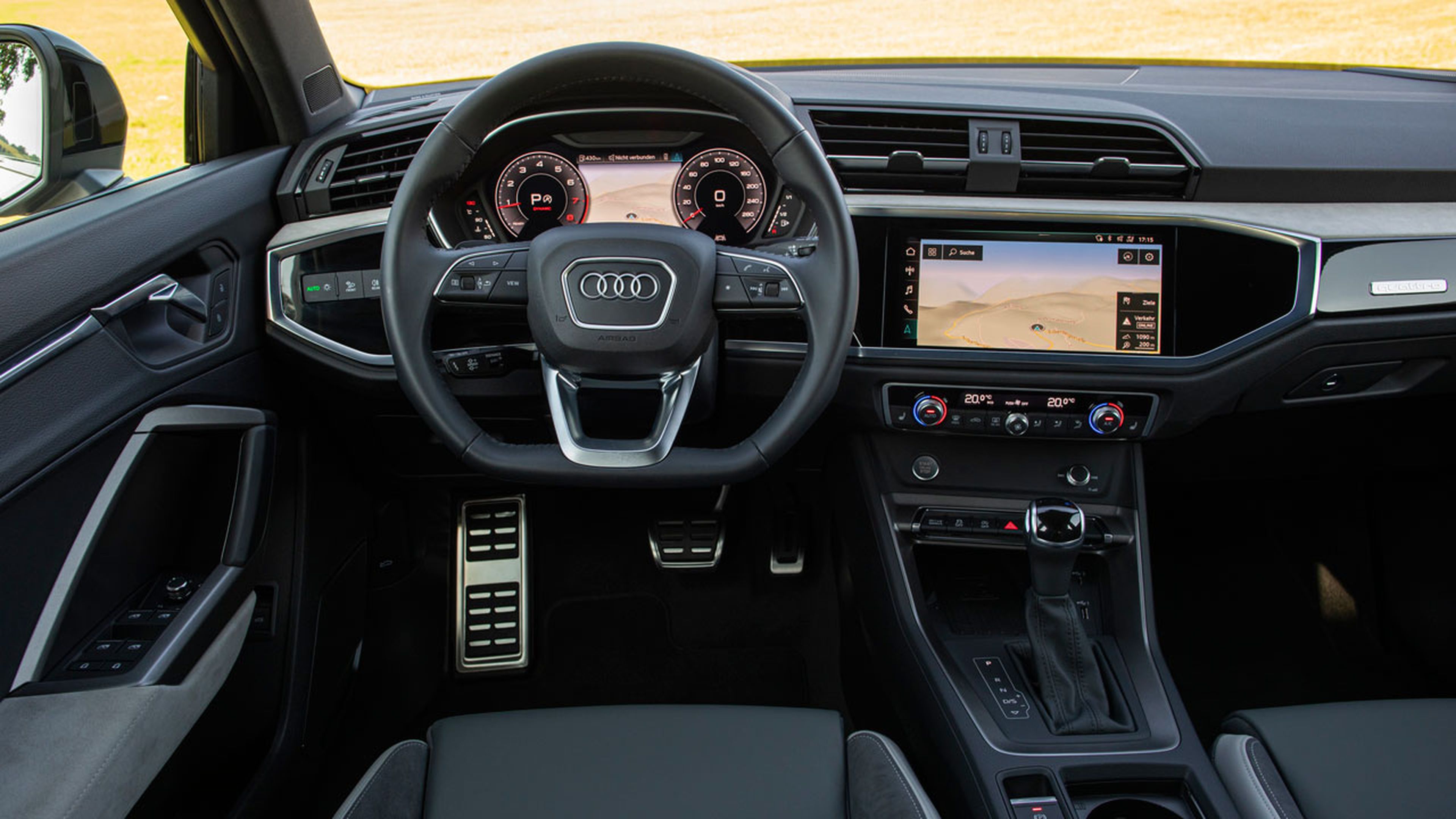 Cockpit del Audi Q3 Sportback