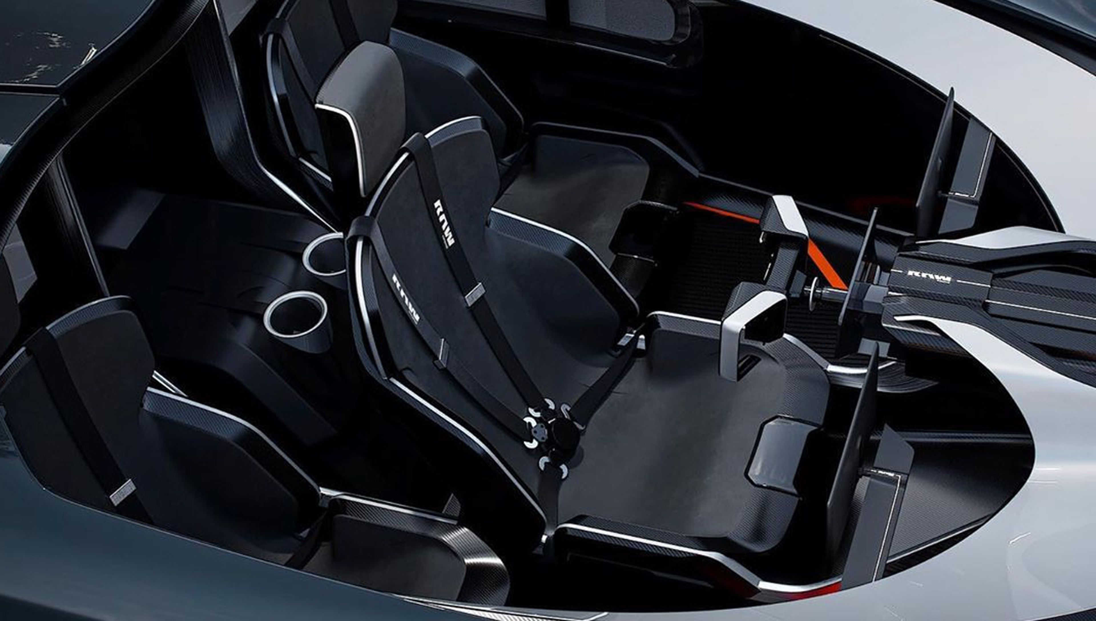 Deportivo tres asiento de Koenigsegg